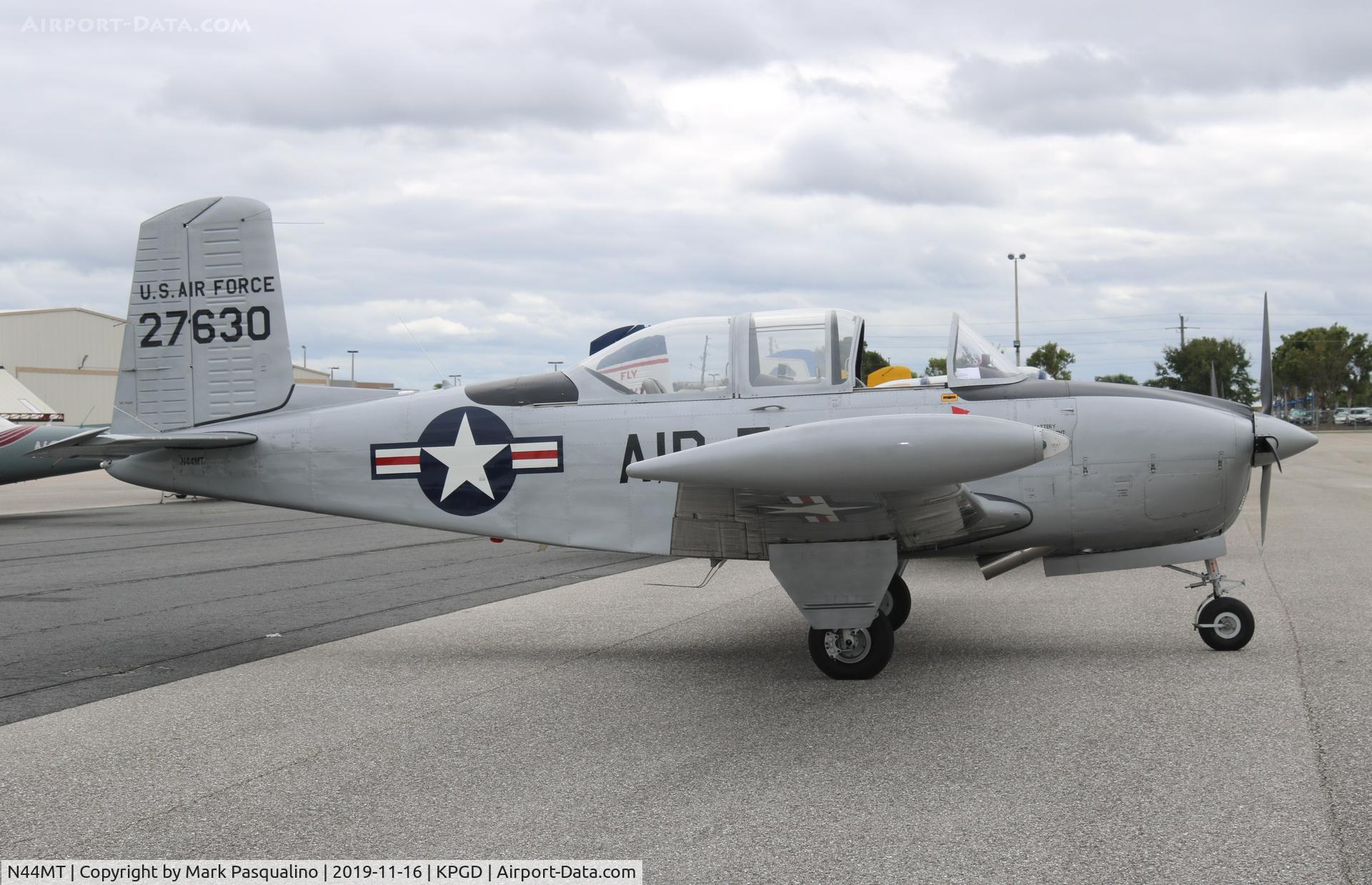 N44MT, 1952 Beech T-34A (A45) Mentor Mentor C/N G-11, Beech T-34A