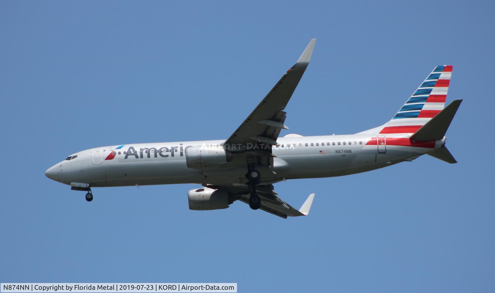 N874NN, 2011 Boeing 737-823 C/N 31129, American