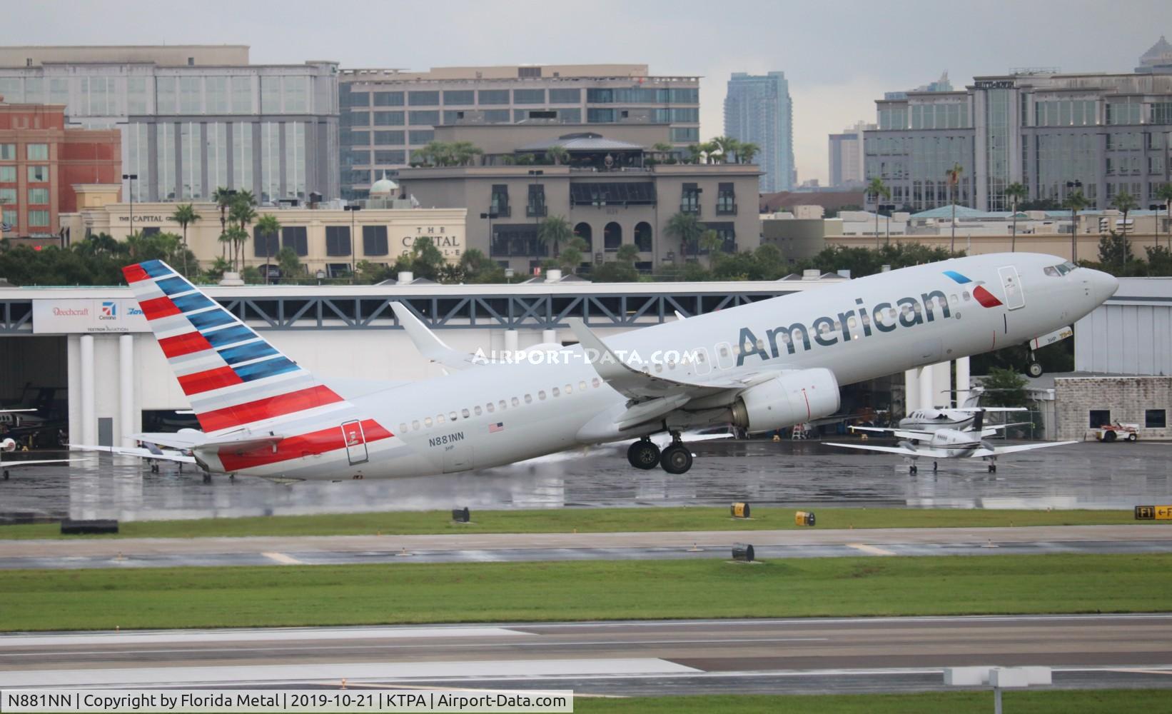 N881NN, Boeing 737-823 C/N 31135, American