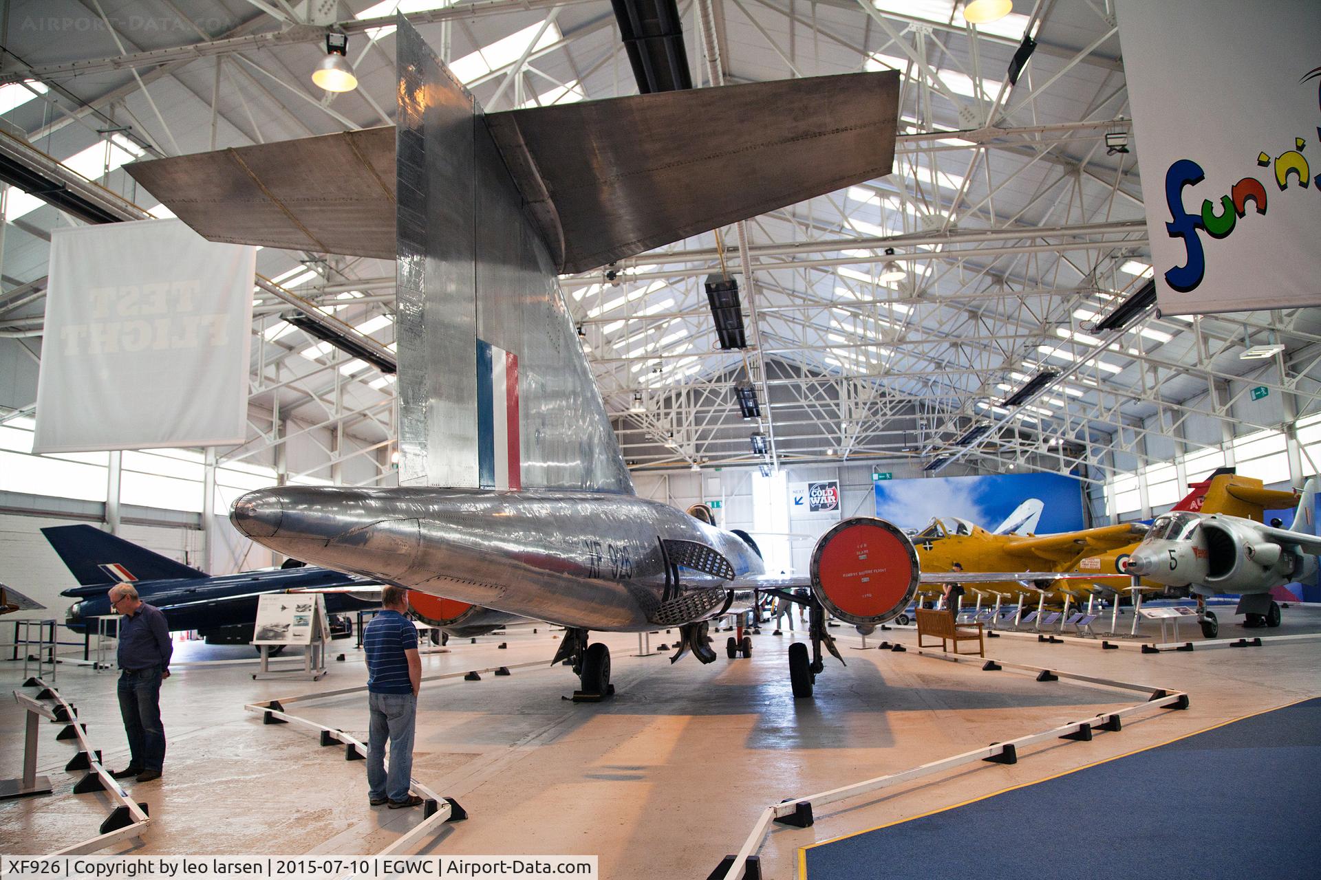 XF926, 1963 Bristol 188 C/N 13519, Cosford Museum 10.7.2015