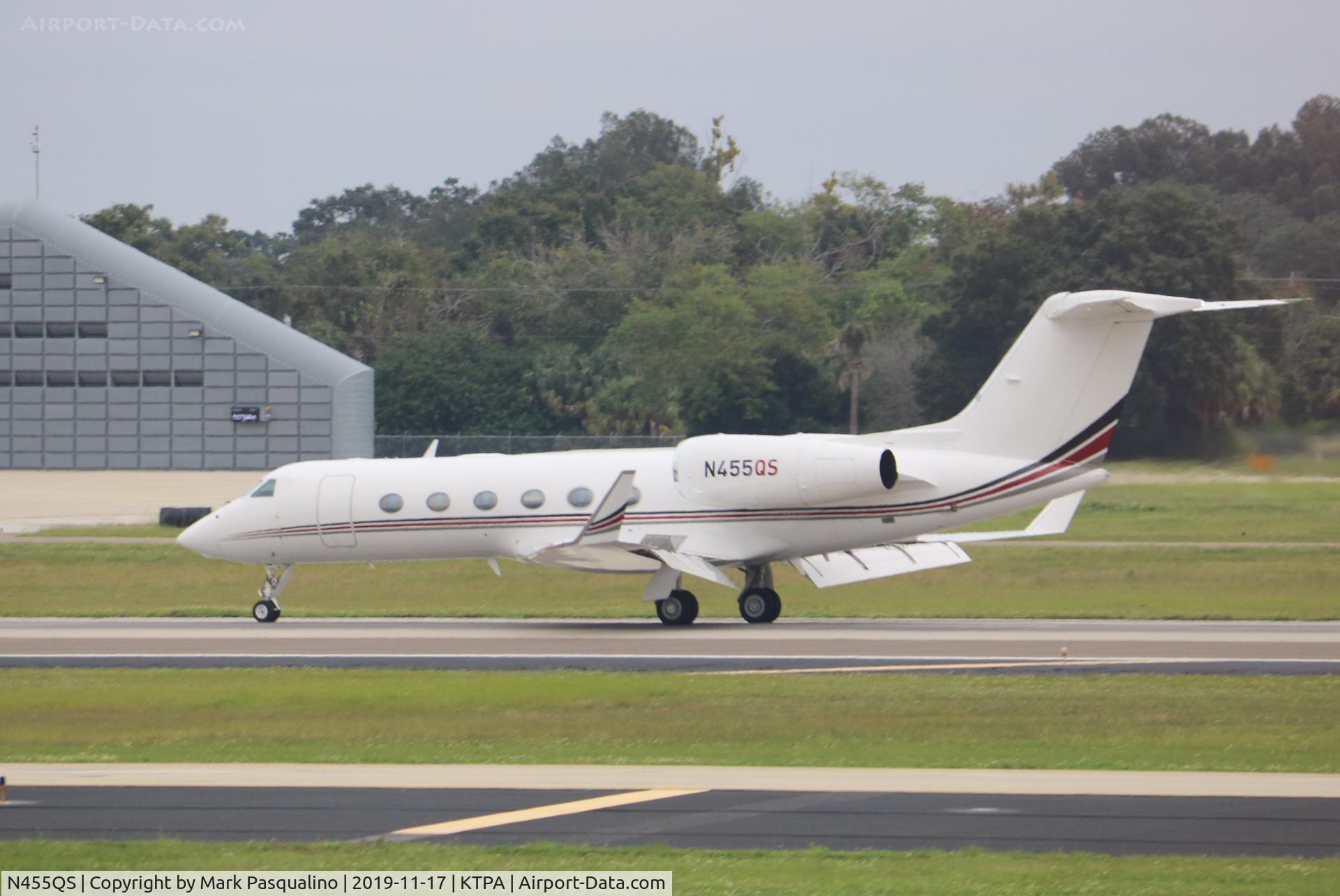 N455QS, 2007 Gulfstream Aerospace GIV-X (G450) C/N 4074, Gulfstream G-IV-X