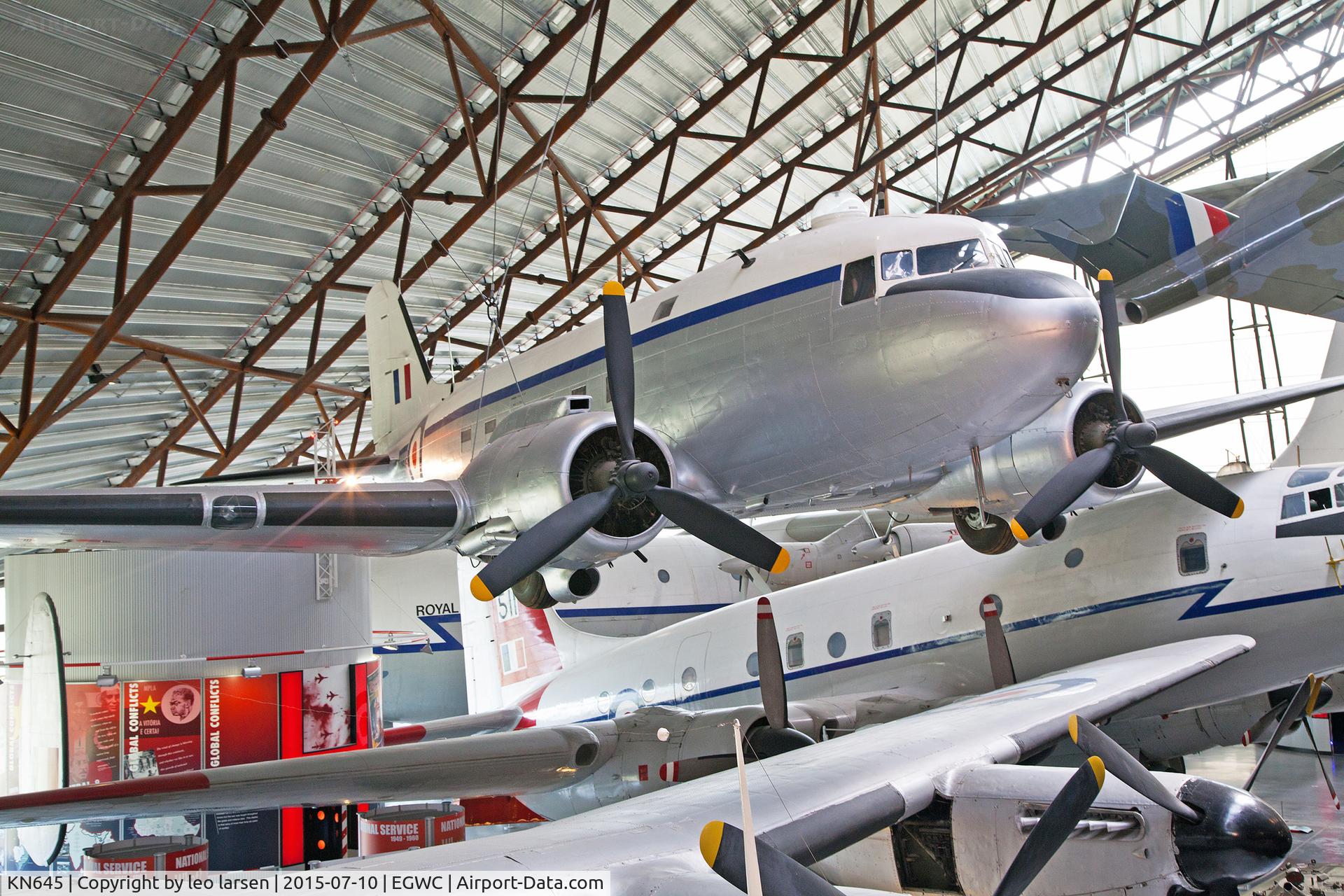 KN645, 1944 Douglas Dakota C.4 C/N 16587 / 33335, Cosford Museum 10.7.2015