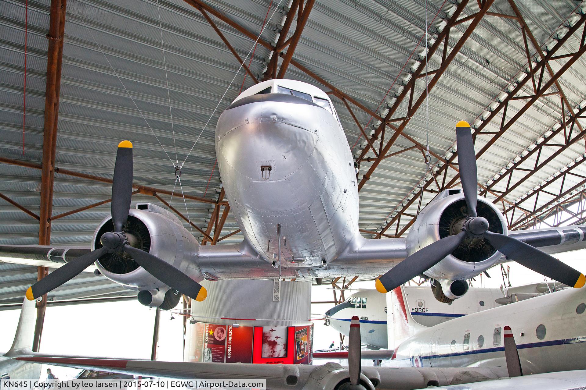 KN645, 1944 Douglas Dakota C.4 C/N 16587 / 33335, Cosford Museum 10.7.2015