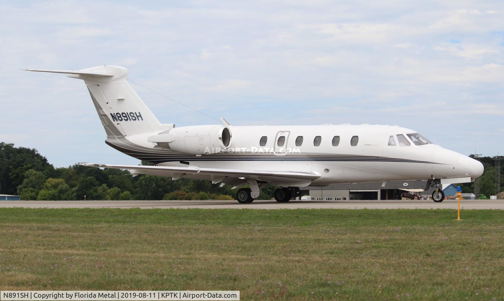 N891SH, 1991 Cessna 650 Citation VI C/N 650-0210, Citation VI