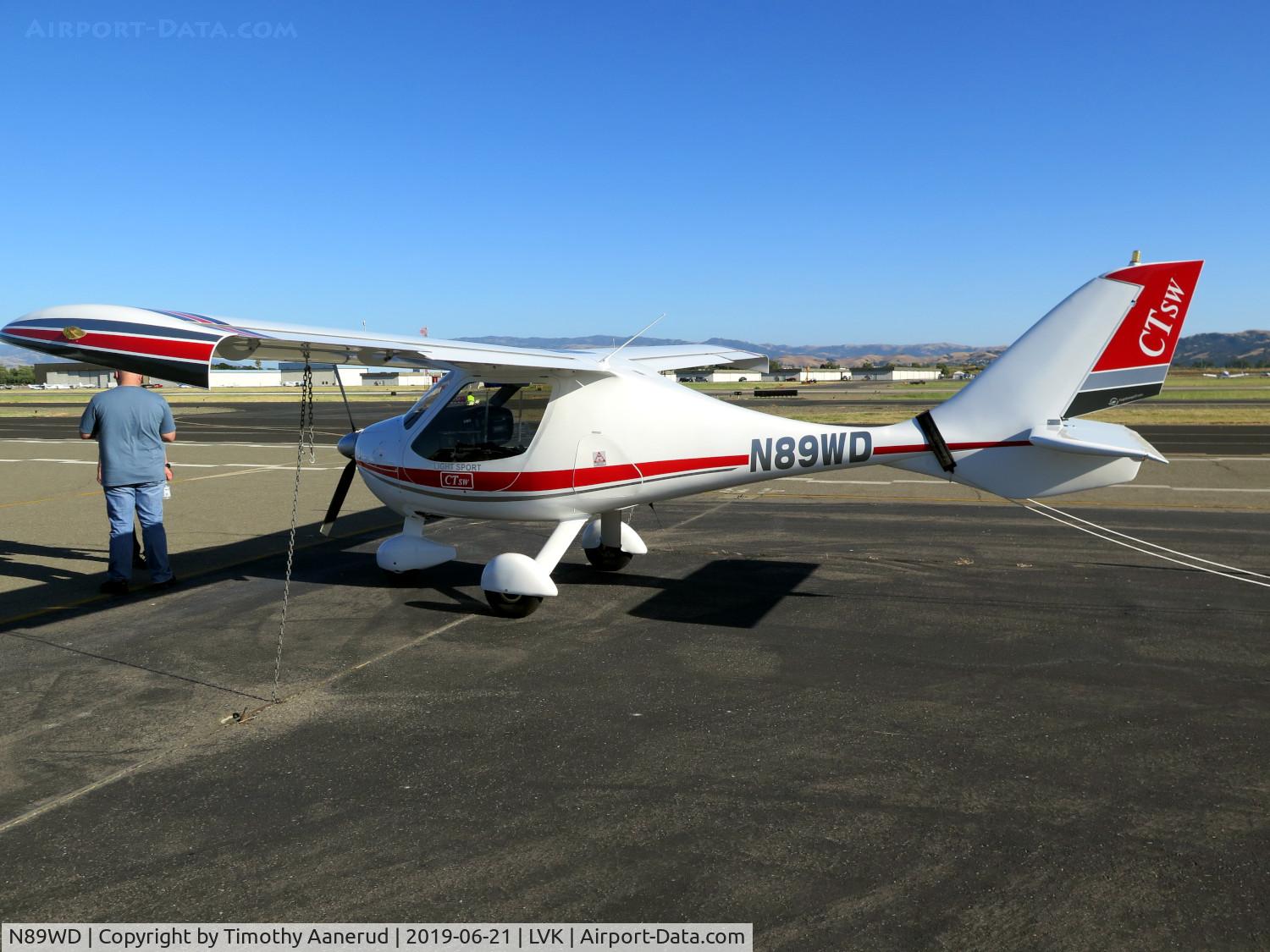 N89WD, 2005 Flight Design CTSW C/N 05-12-06, 2005 Flight Design CTSW, c/n: 05-12-06, 2019 AOPA Livermore Fly-In
