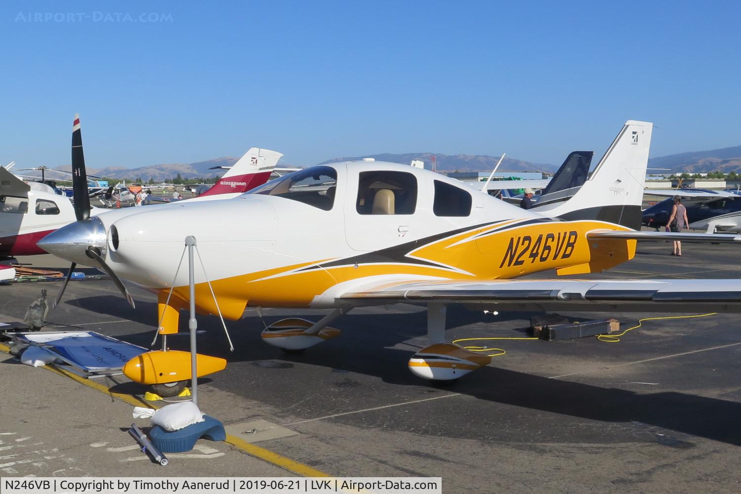 N246VB, 2015 Cessna T240 C/N T24002091, 2015 Cessna T240, c/n: T24002091, 2019 AOPA Livermore Fly-In