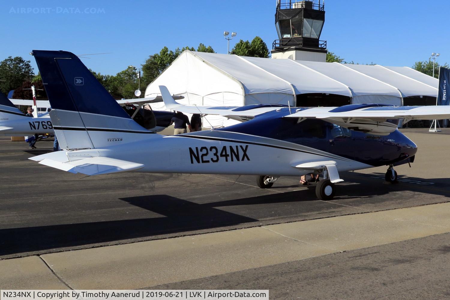 N234NX, 2018 Tecnam P-2006T C/N 234/US, 2018 Tecnam P-2006T, c/n: 234/US, 2019 AOPA Livermore Fly-In