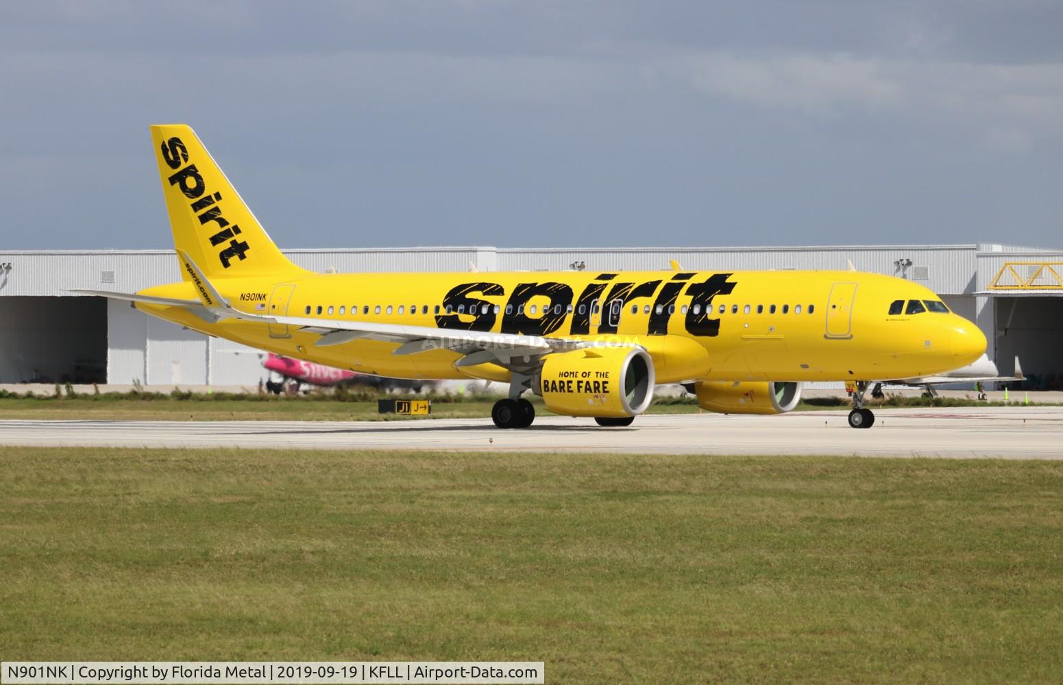 N901NK, 2015 Airbus A320-271NEO C/N 6833, Spirit