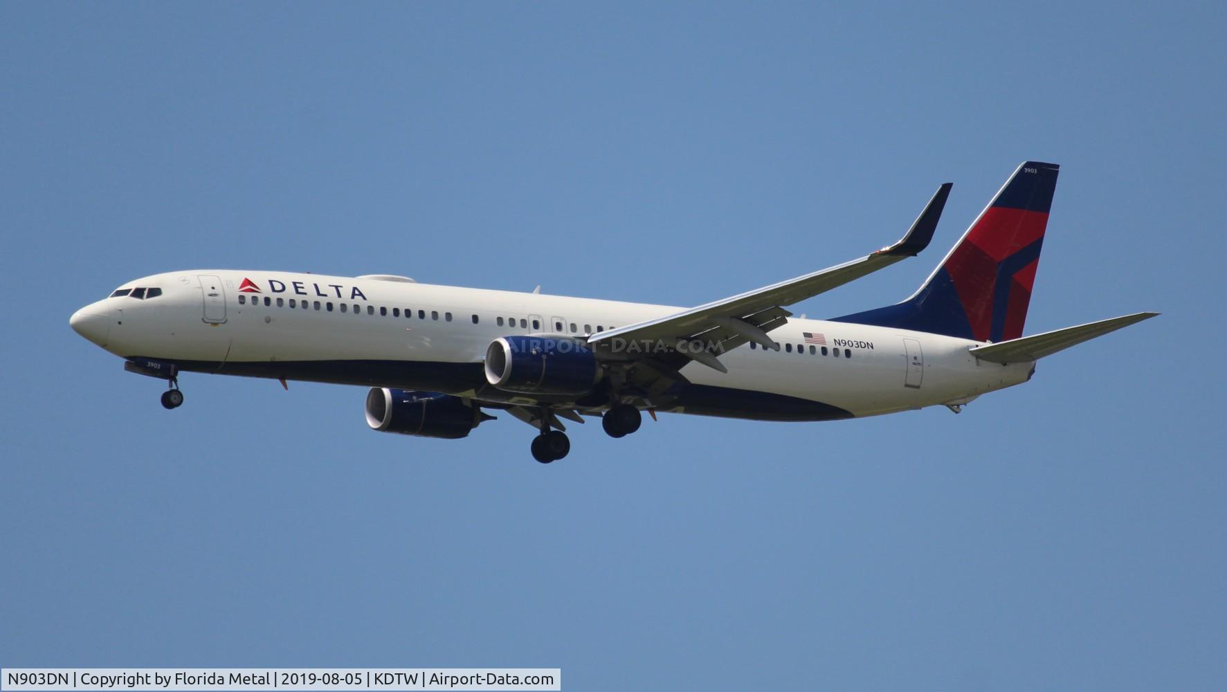 N903DN, 2018 Boeing 737-932/ER C/N 32007, Delta