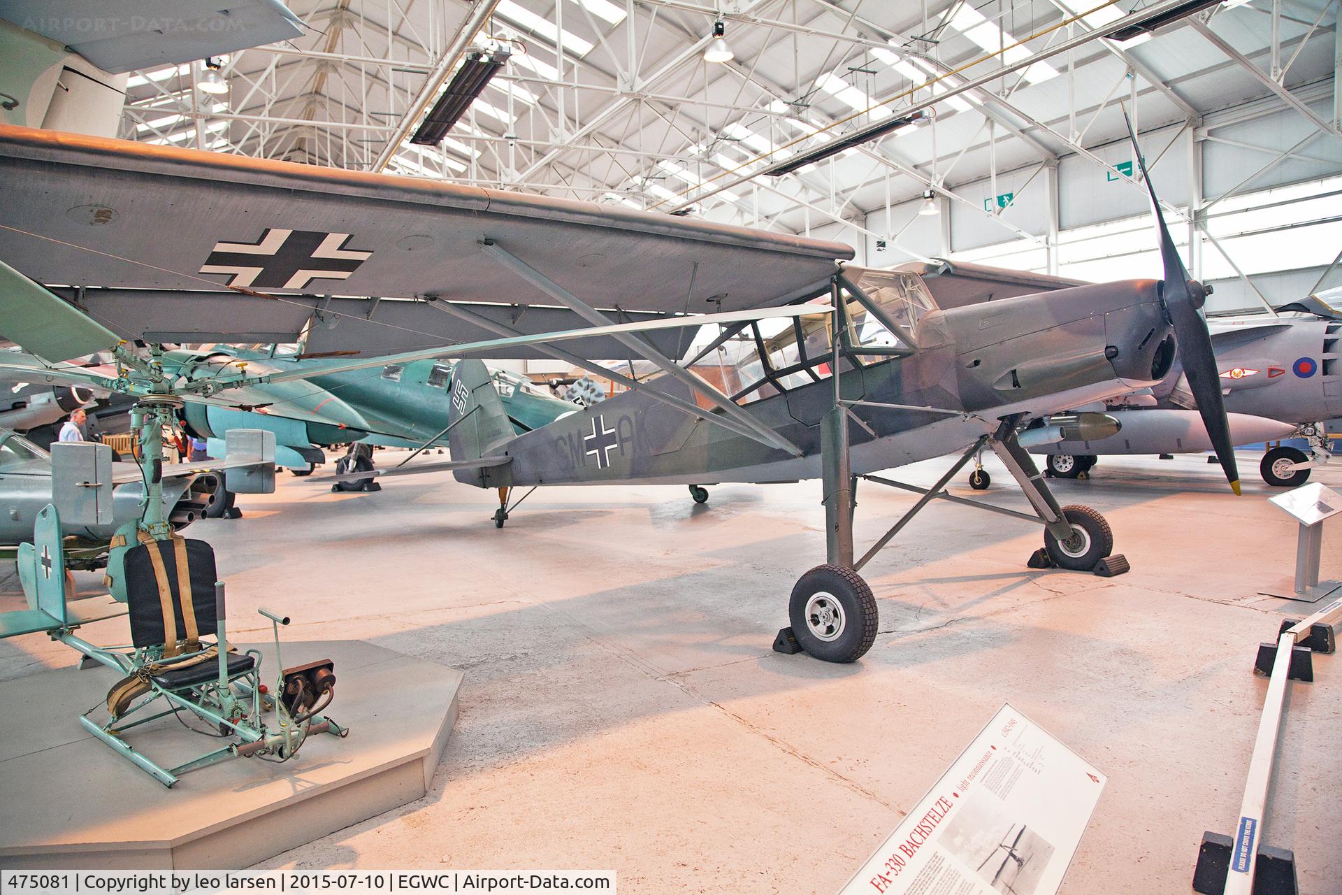 475081, 1944 Fieseler FI-156C-7 Storch C/N 475081, Cosford Museum