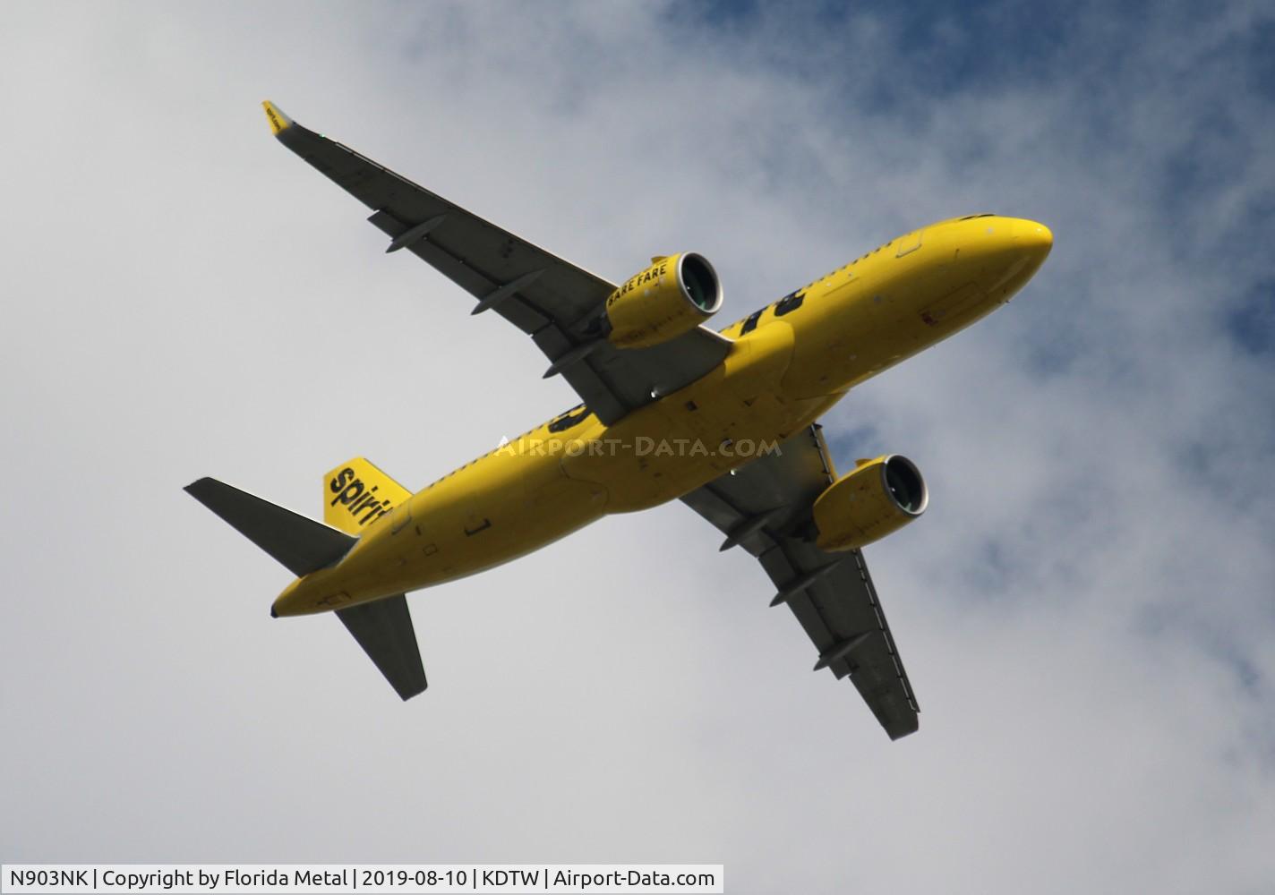 N903NK, 2016 Airbus A320-271N C/N 7011, Spirit