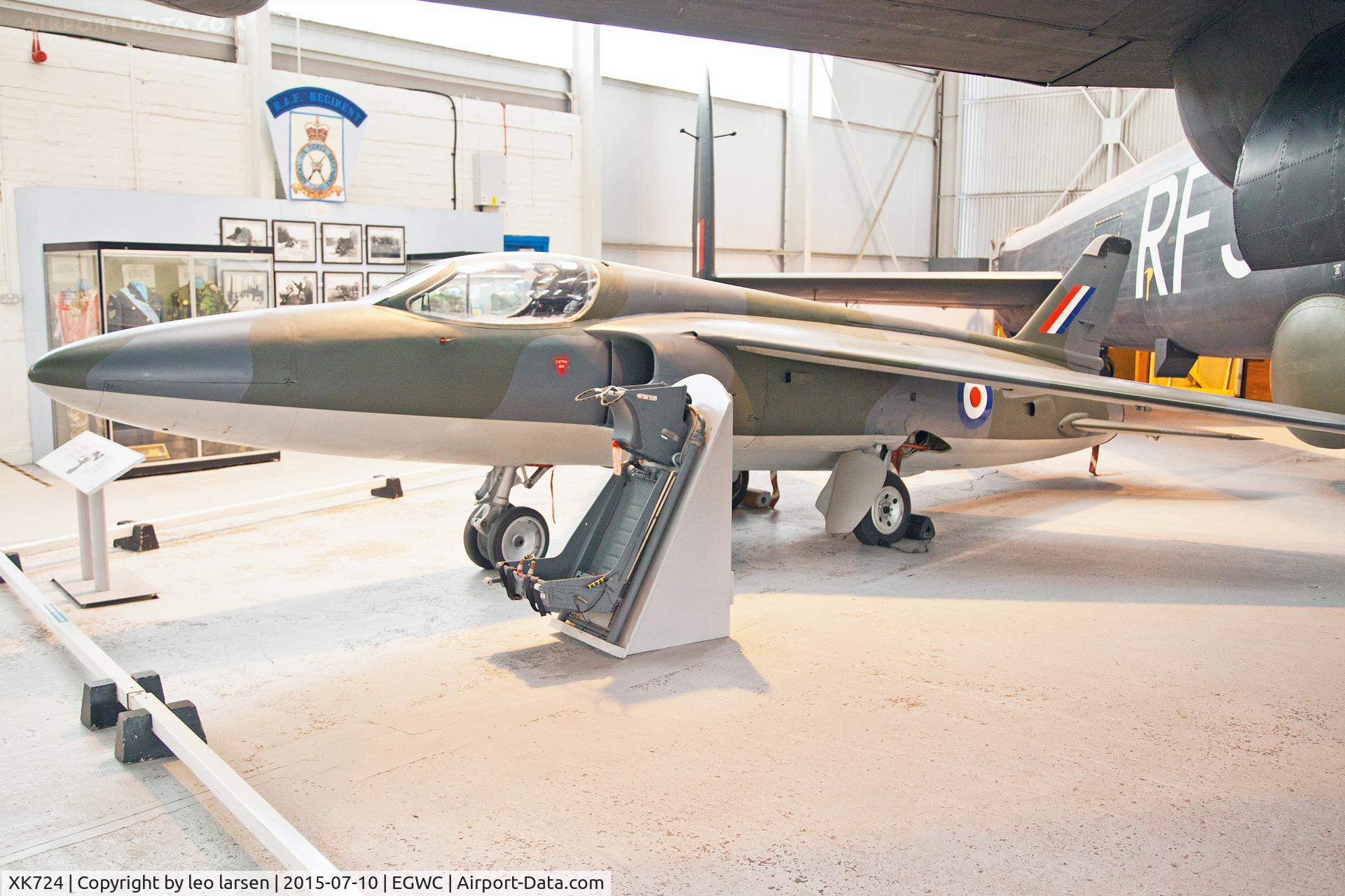 XK724, 1956 Folland Gnat F.1 (Fo-141) C/N FL2, Cosford Museum 10.7.2015