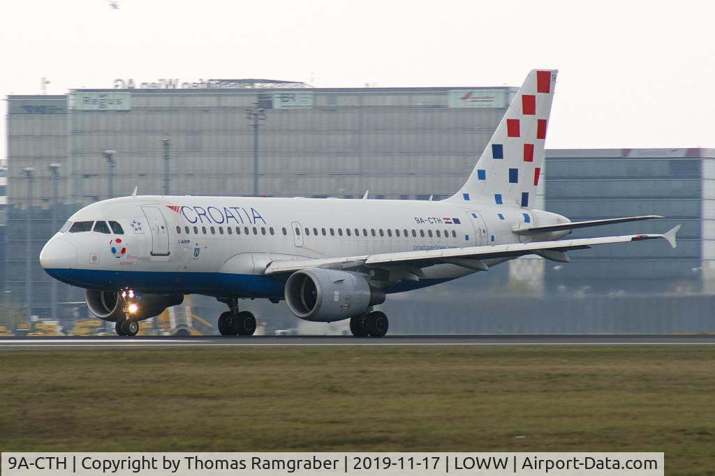 9A-CTH, 1998 Airbus A319-112 C/N 833, Croatia Airlines Airbus A319