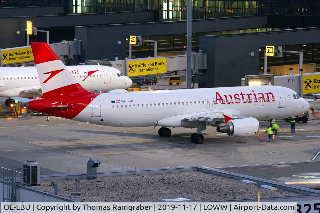 OE-LBU, 2001 Airbus A320-214 C/N 1478, Austrian Airlines Airbus A320