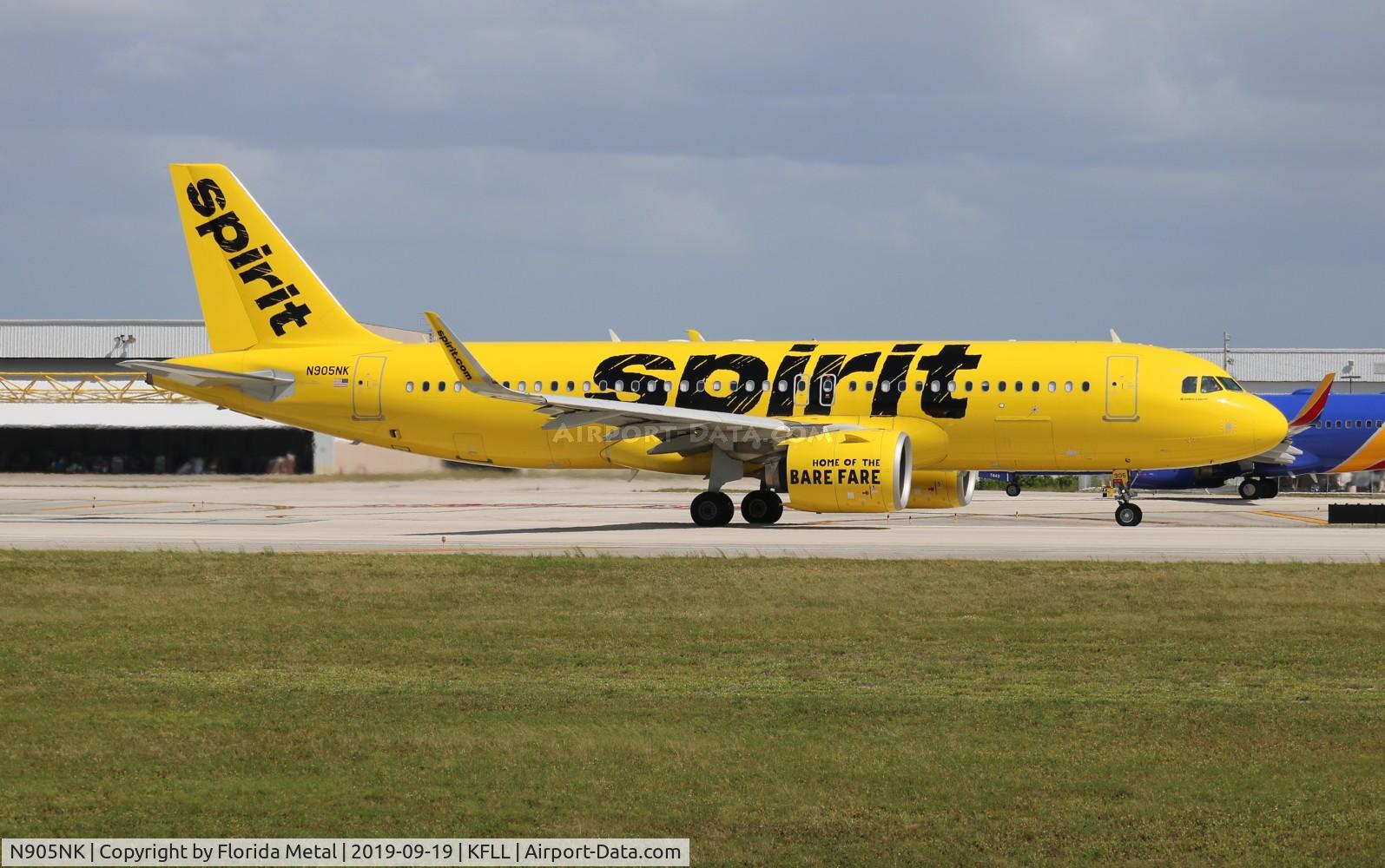 N905NK, 2016 Airbus A320-271N C/N 7334, Spirit