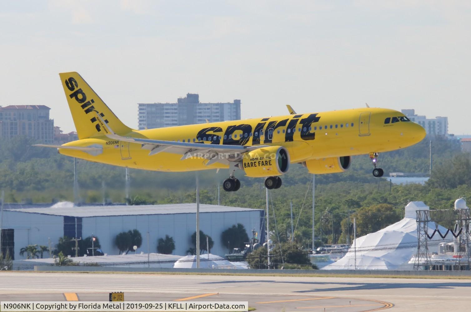 N906NK, 2018 Airbus A320-271N C/N 7788, Spirit