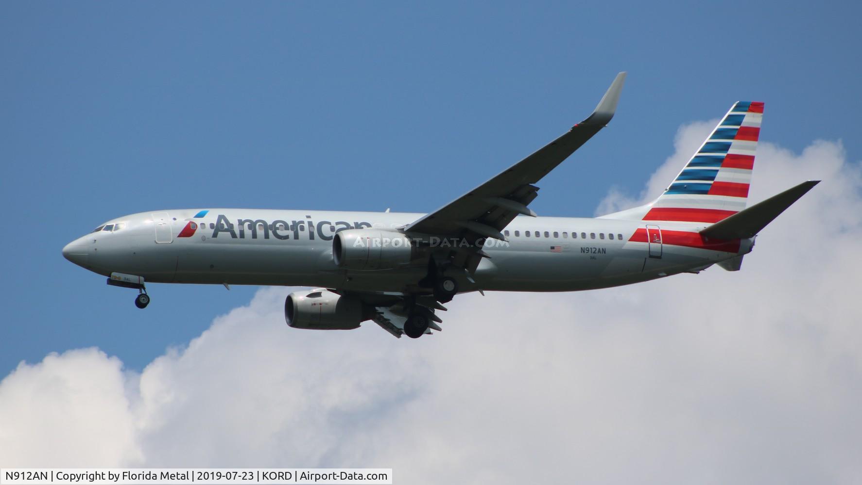 N912AN, 1999 Boeing 737-823 C/N 29513, American