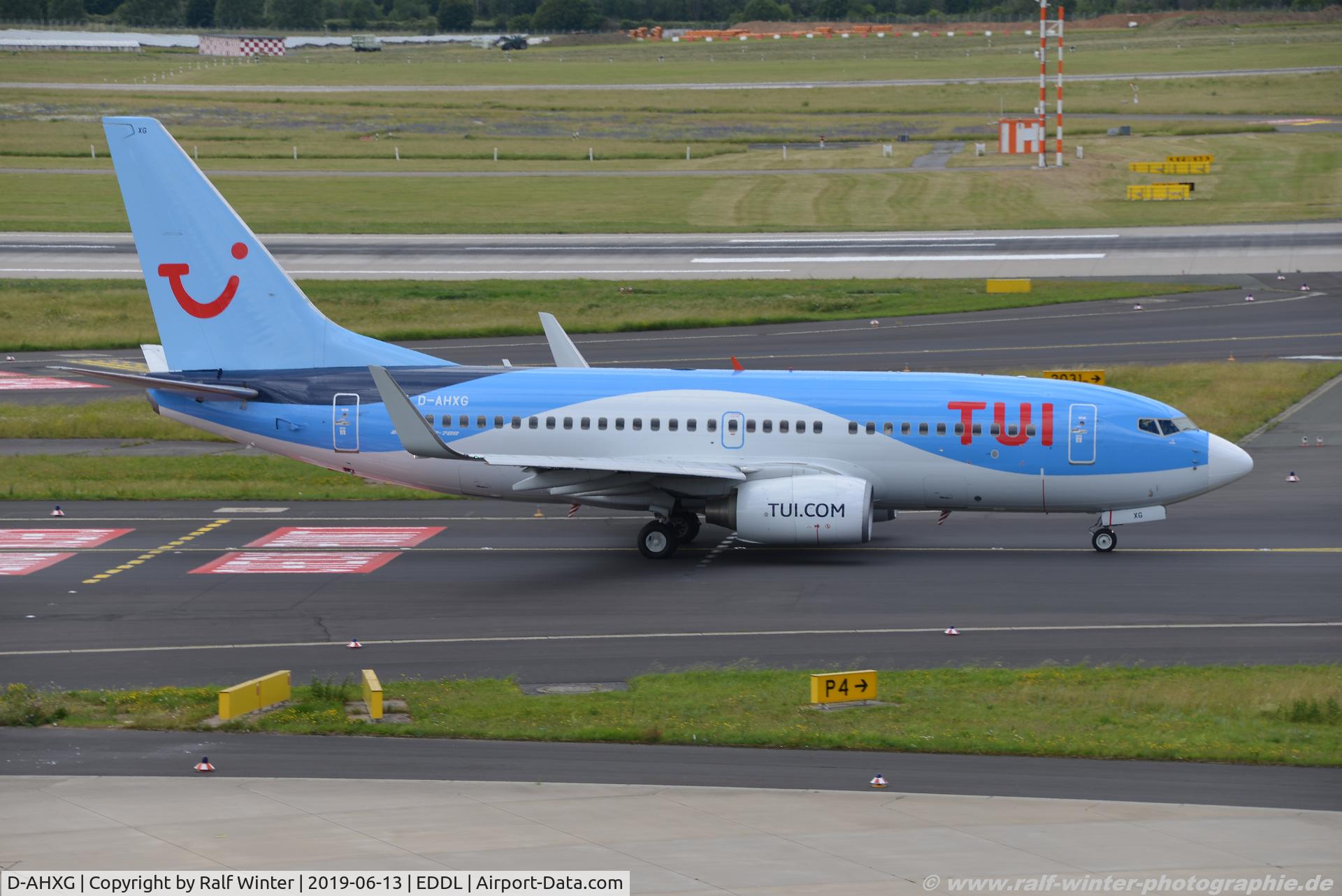 D-AHXG, 2008 Boeing 737-7K5 C/N 35140, Boeing 737-7K5(W) - X3 TUI TUIfly - 35140 - D-AHXG - 13.06.2019 - DUS