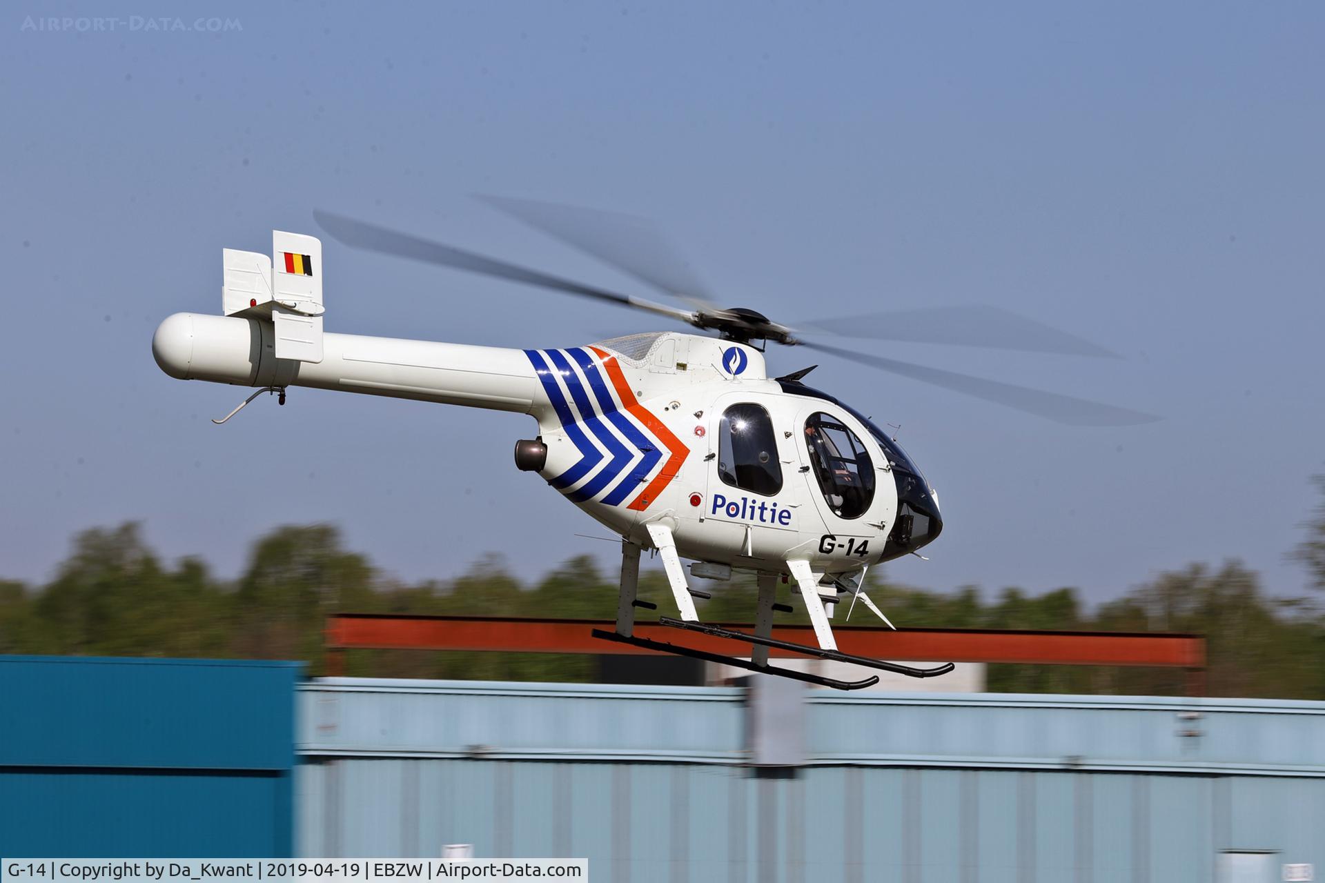 G-14, 1999 McDonnell Douglas MD-520N C/N LN086, visit EBZW Belgium