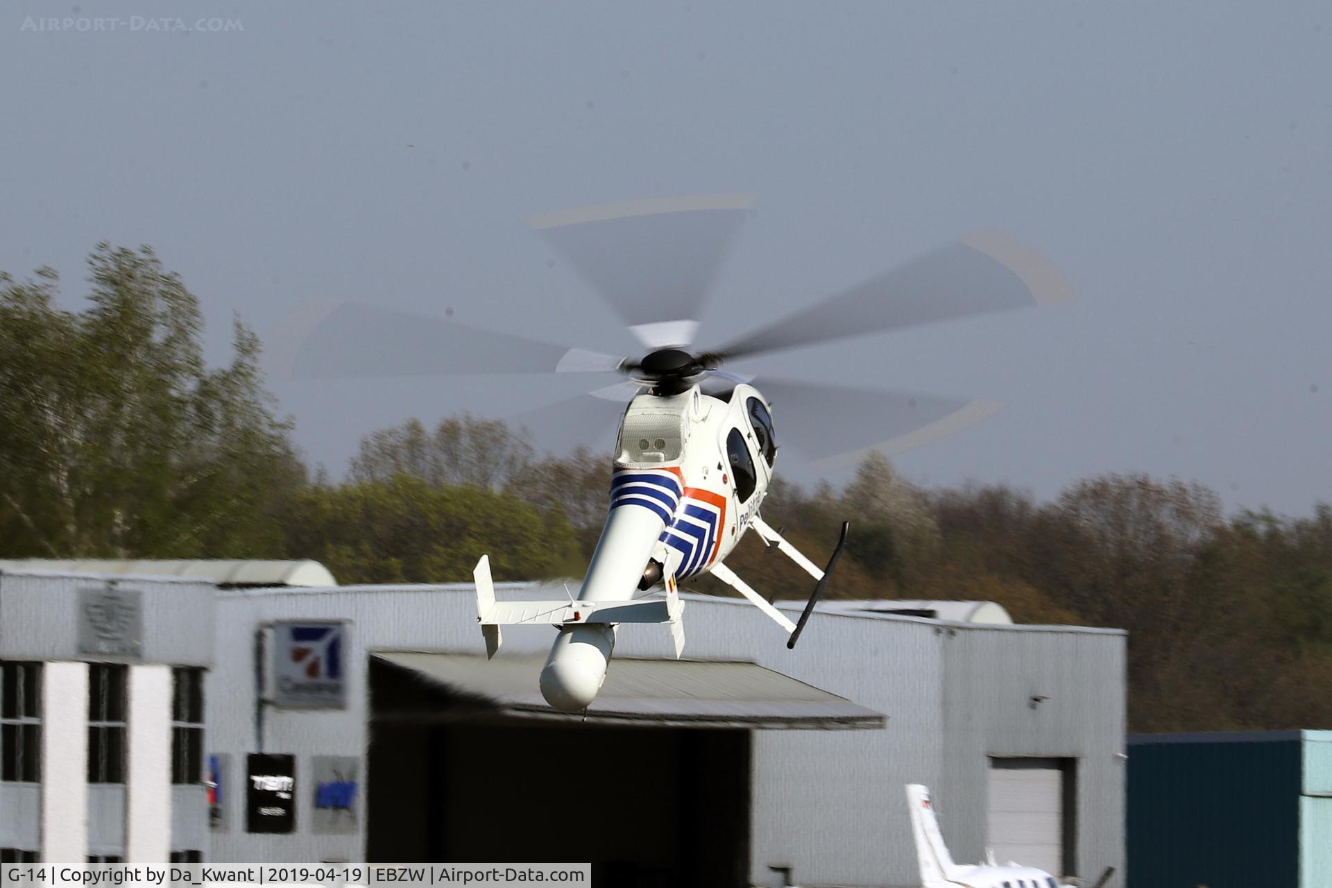 G-14, 1999 McDonnell Douglas MD-520N C/N LN086, practising autorotation