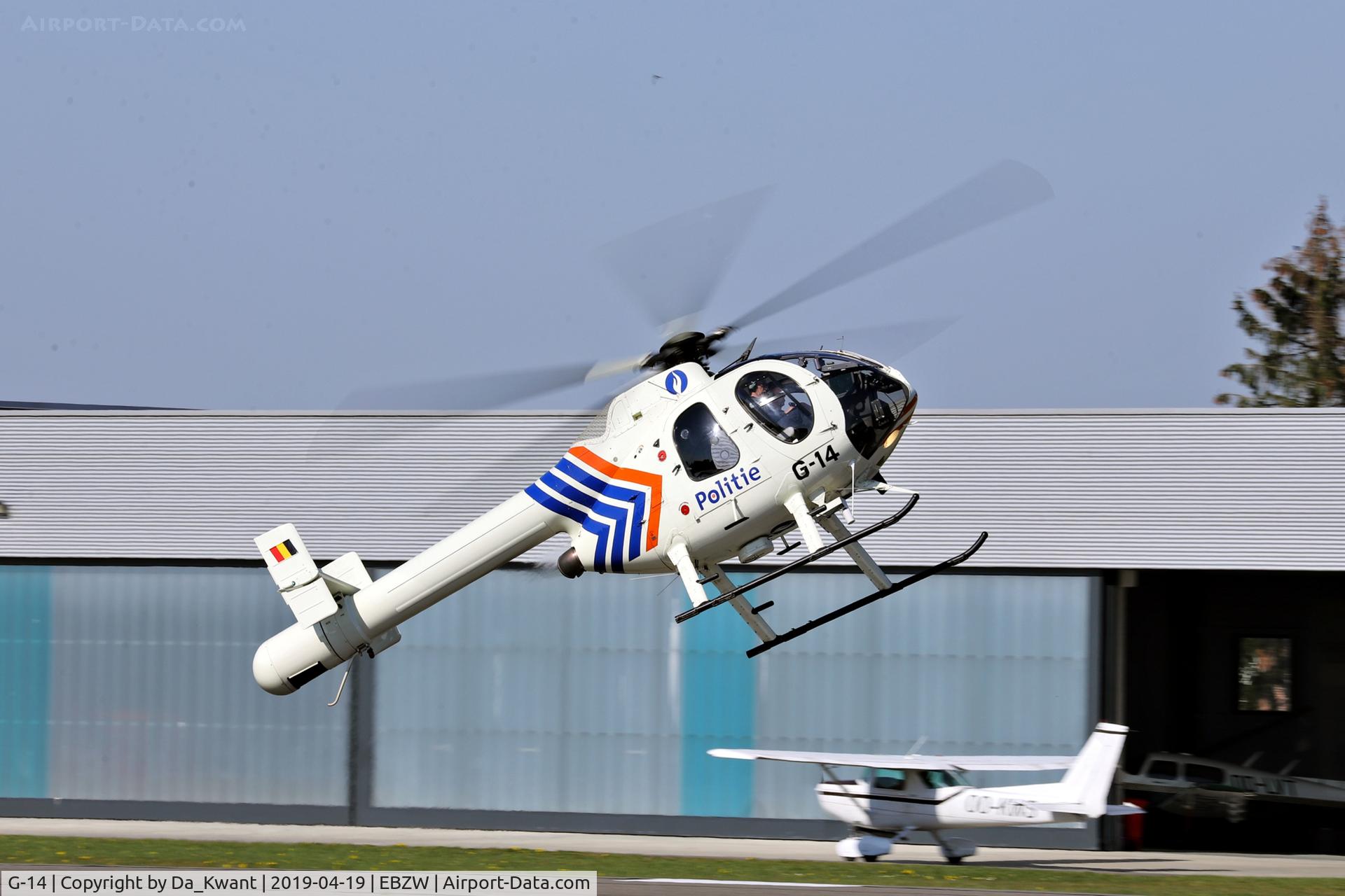 G-14, 1999 McDonnell Douglas MD-520N C/N LN086, Practising autorotation