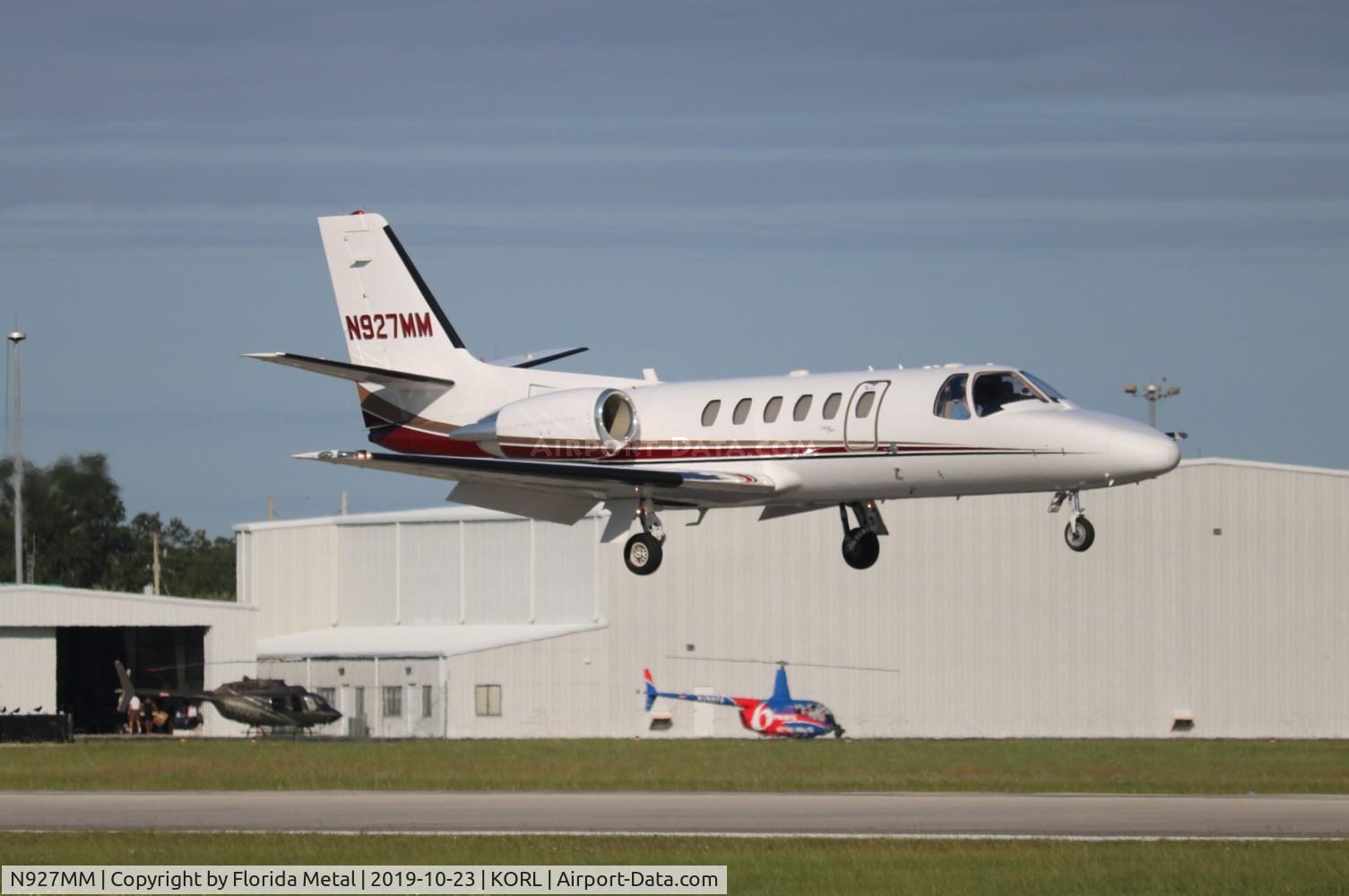 N927MM, 2003 Cessna 550 Citation Bravo C/N 550-1060, Citation 550