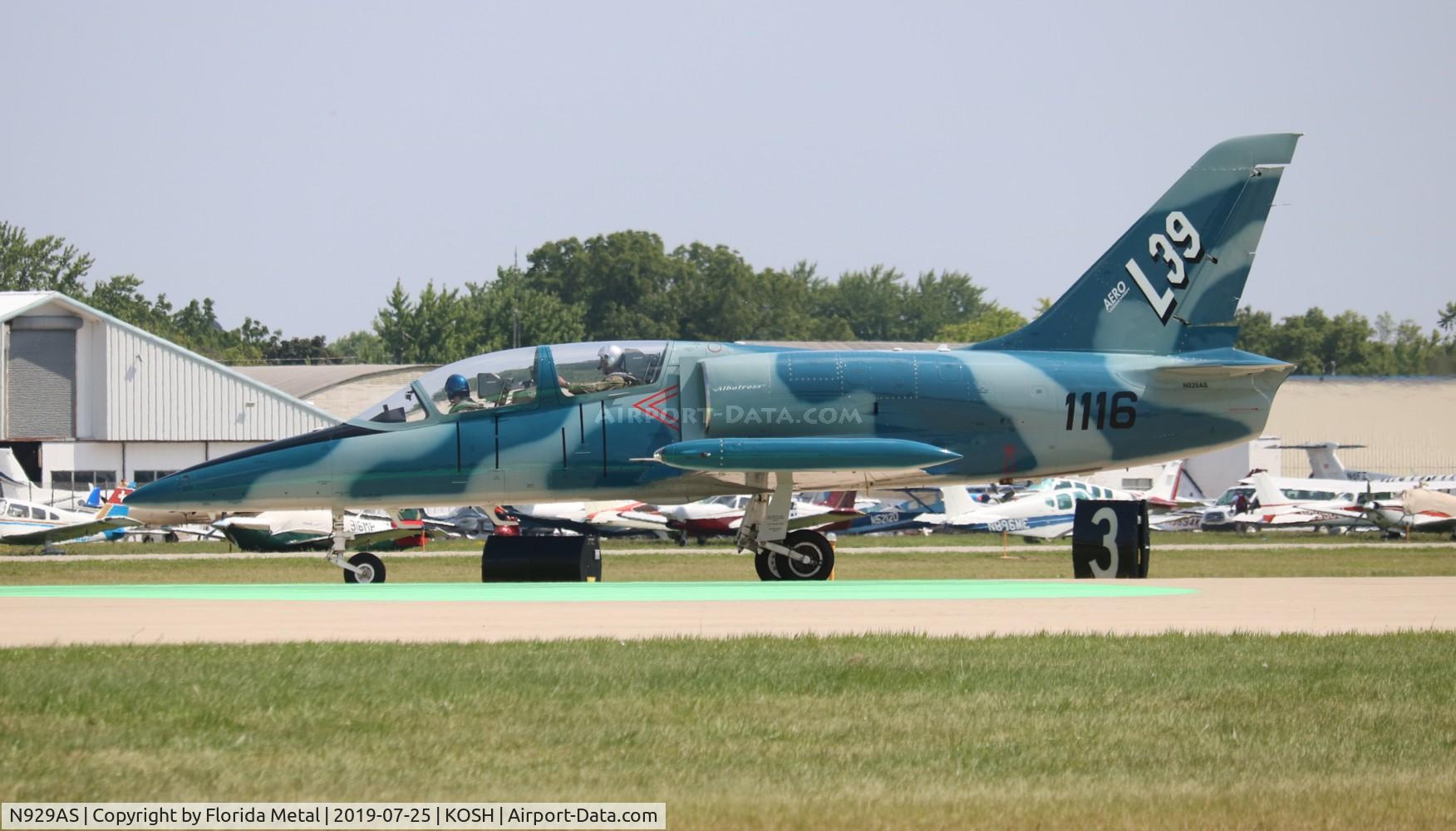 N929AS, 1978 Aero L-39ZO Albatros Albatros C/N 831118, L-39ZO