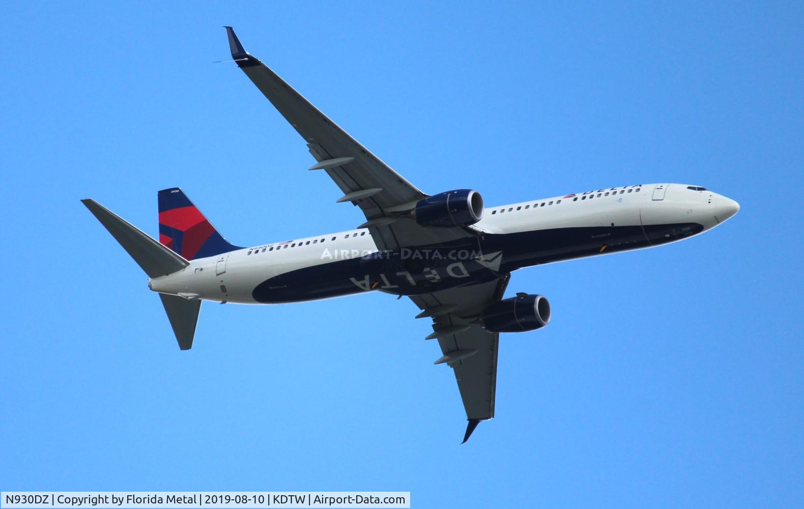 N930DZ, 2019 Boeing 737-932/ER C/N 63539, Delta