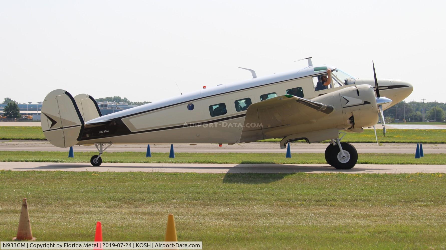 N933GM, 1960 Beech G18S C/N BA-533, Beech 18