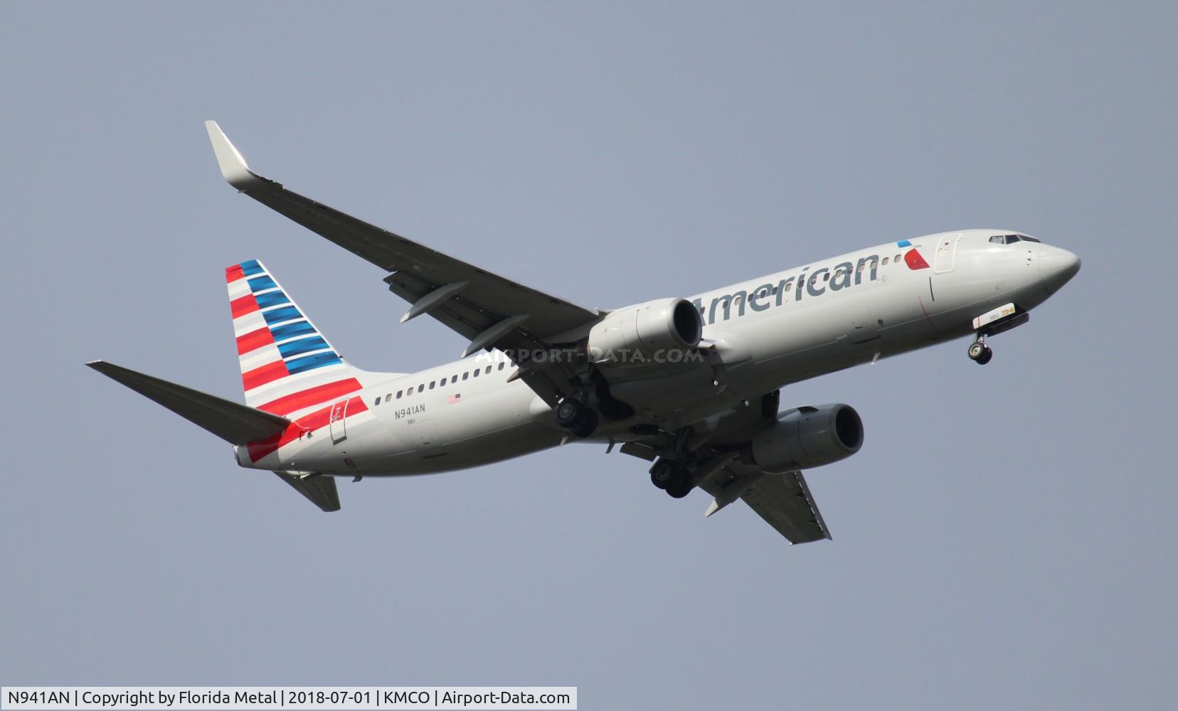 N941AN, 2000 Boeing 737-823 C/N 29534, American