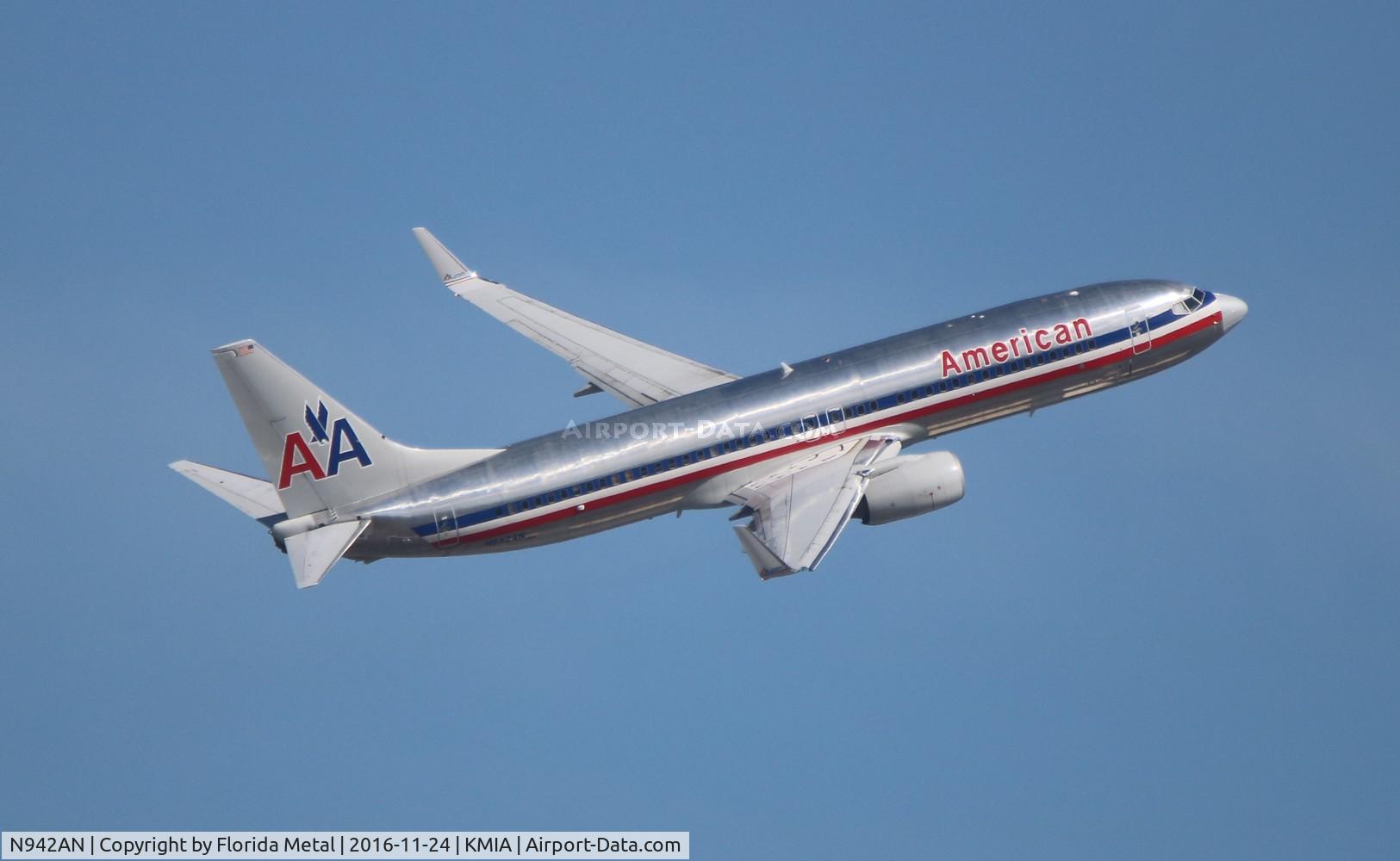 N942AN, 2000 Boeing 737-823 C/N 30084, American