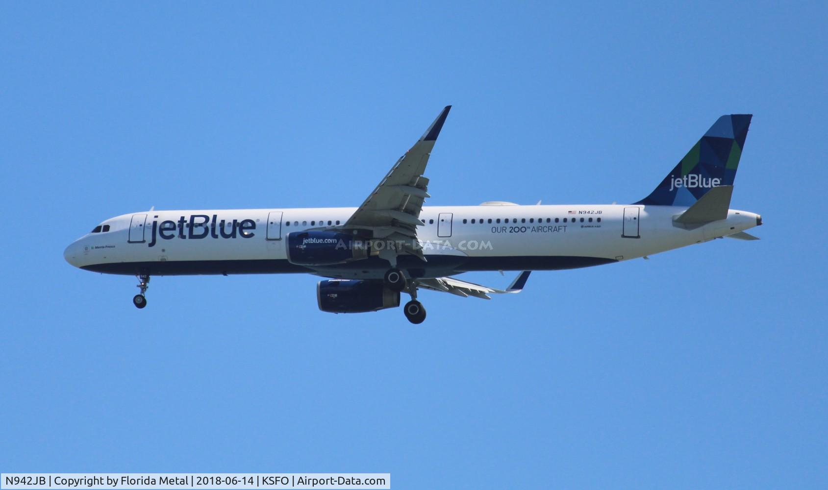 N942JB, 2014 Airbus A321-231 C/N 6279, JetBlue