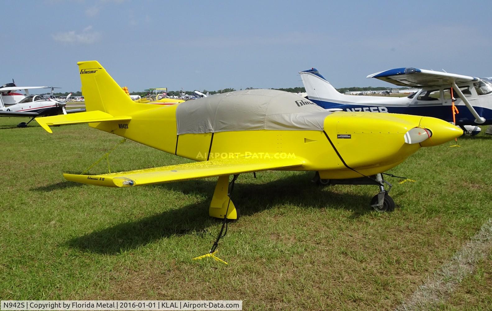 N942S, 1995 Stoddard-Hamilton Glasair II SRG C/N 2024, Glasair II