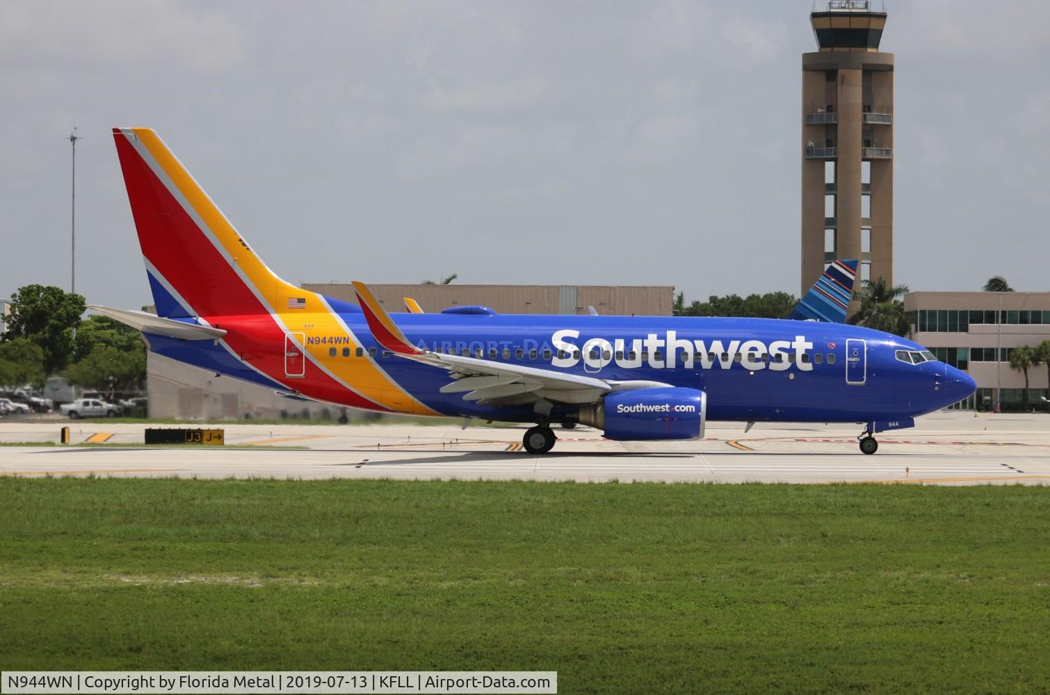 N944WN, 2010 Boeing 737-7H4 C/N 36659, Southwest