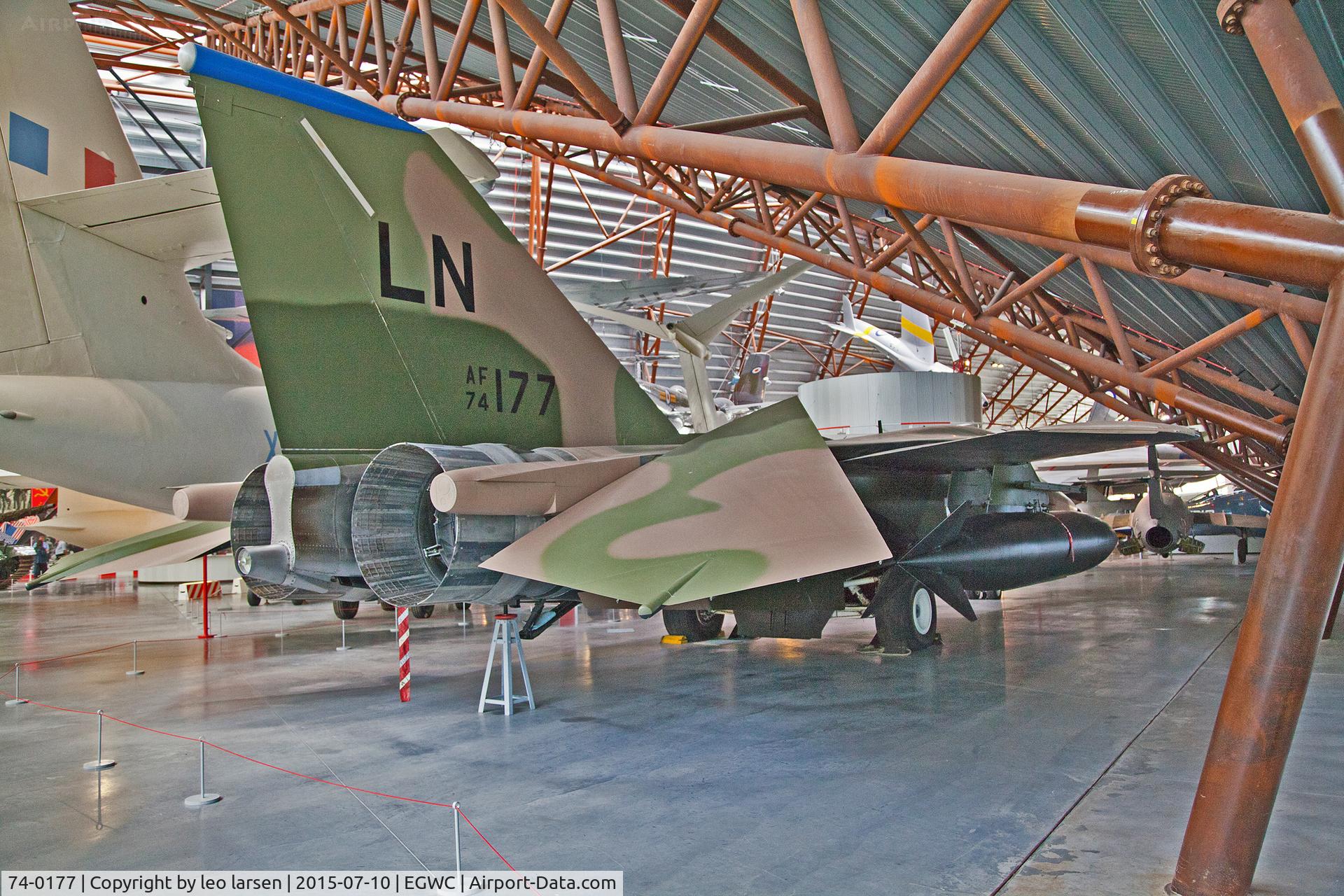 74-0177, 1974 General Dynamics F-111F Aardvark C/N E2-95, Cosford Museum 10.7.2015