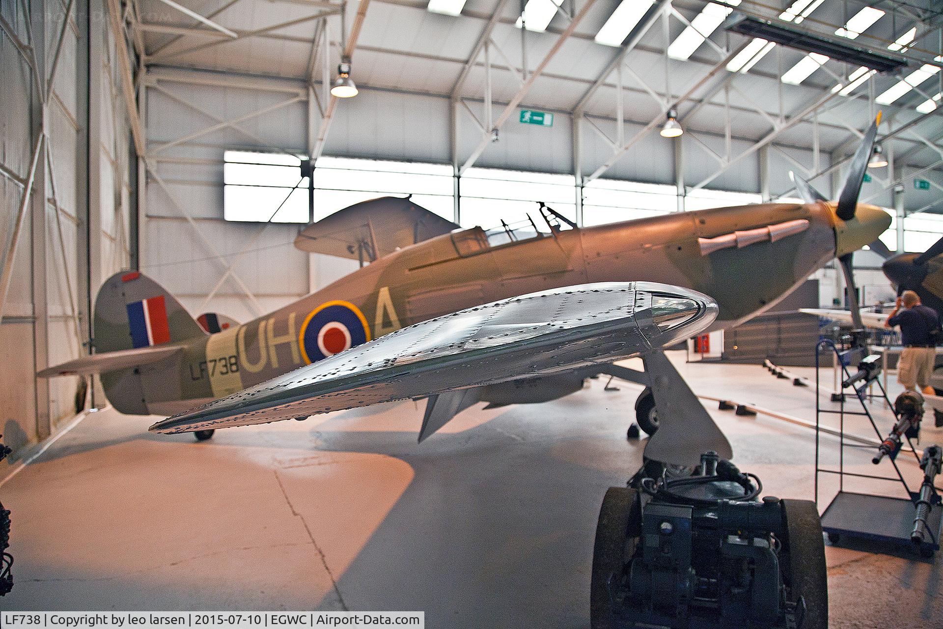 LF738, 1944 Hawker Hurricane IIC C/N Not found LF738, Cosford Museum 10.7.2015
