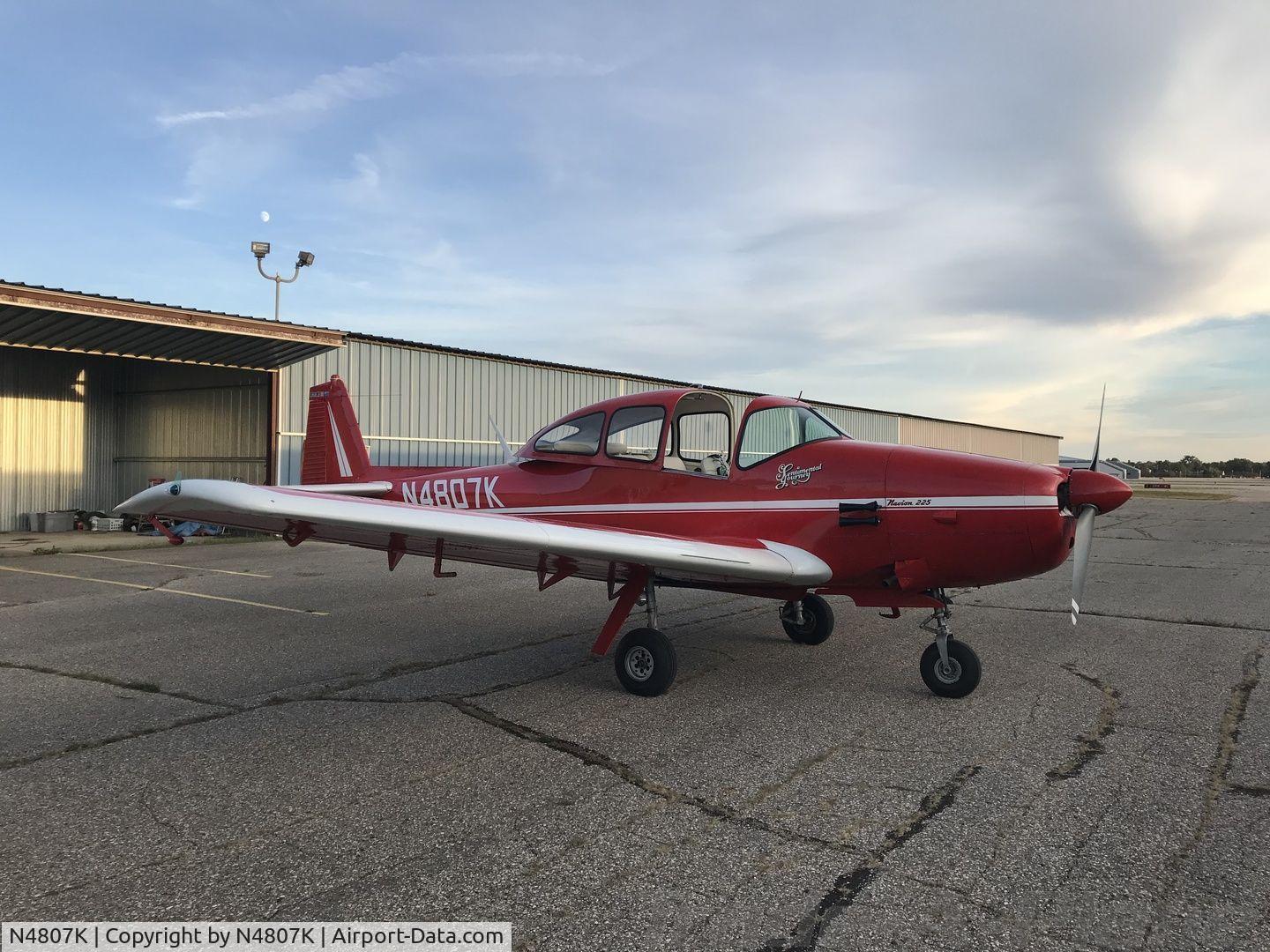 N4807K, 1949 Ryan Navion C/N NAV-4-1807, 1949 Ryan Navion