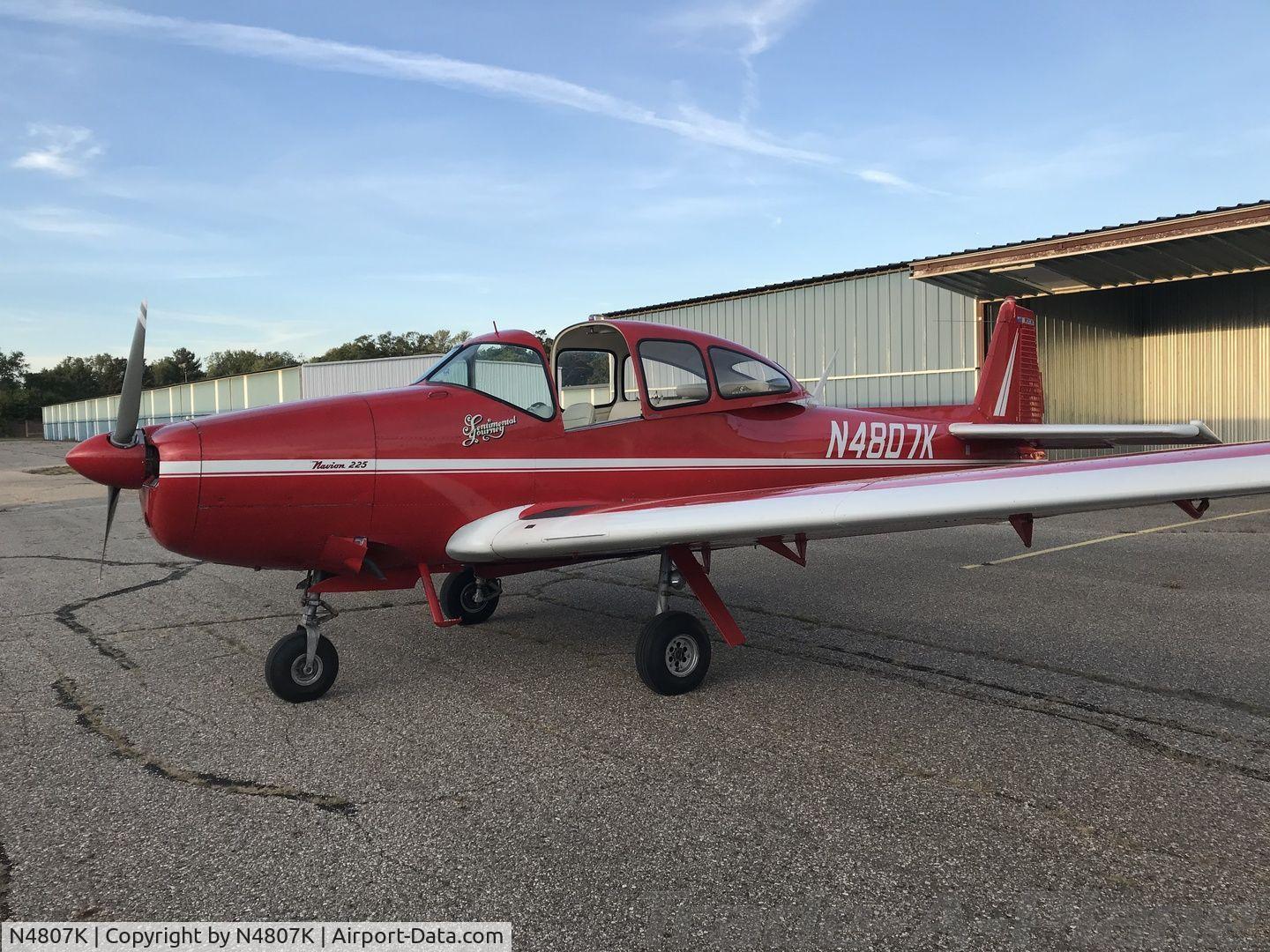 N4807K, 1949 Ryan Navion C/N NAV-4-1807, 1949 Ryan Navion
