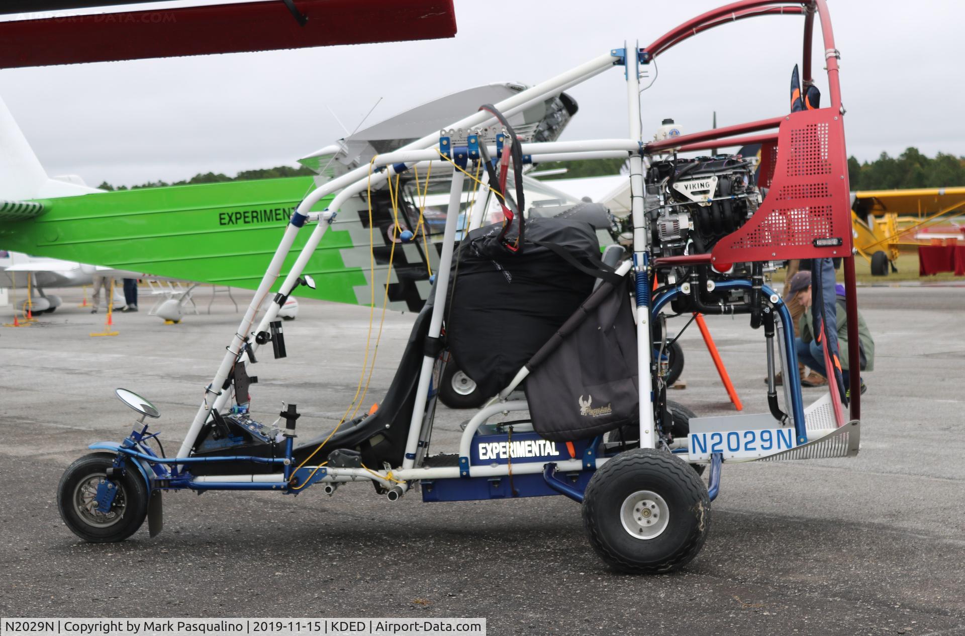 N2029N, 2002 Powrachute Corp PEGASUS C/N A031PEG, Powerchute Pegasus