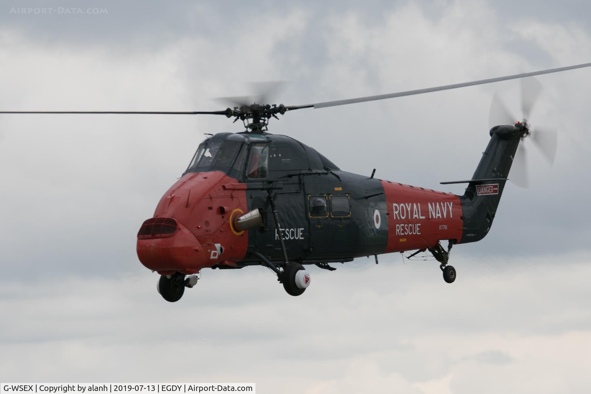 G-WSEX, 1966 Westland Wessex HU.5 C/N WA483, Displaying at Yeovilton Air Day 2019