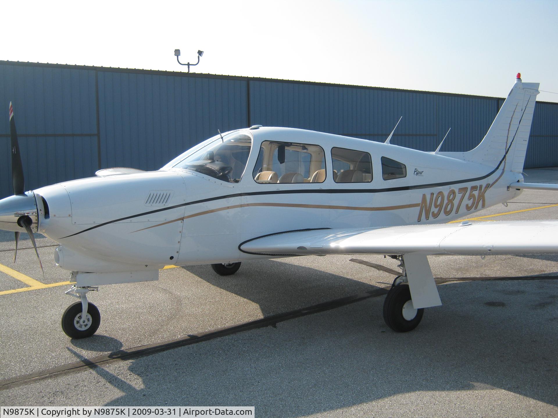 N9875K, Piper PA-28R-201T Cherokee Arrow III C/N 28R-7803074, Piper PA-28R-201T