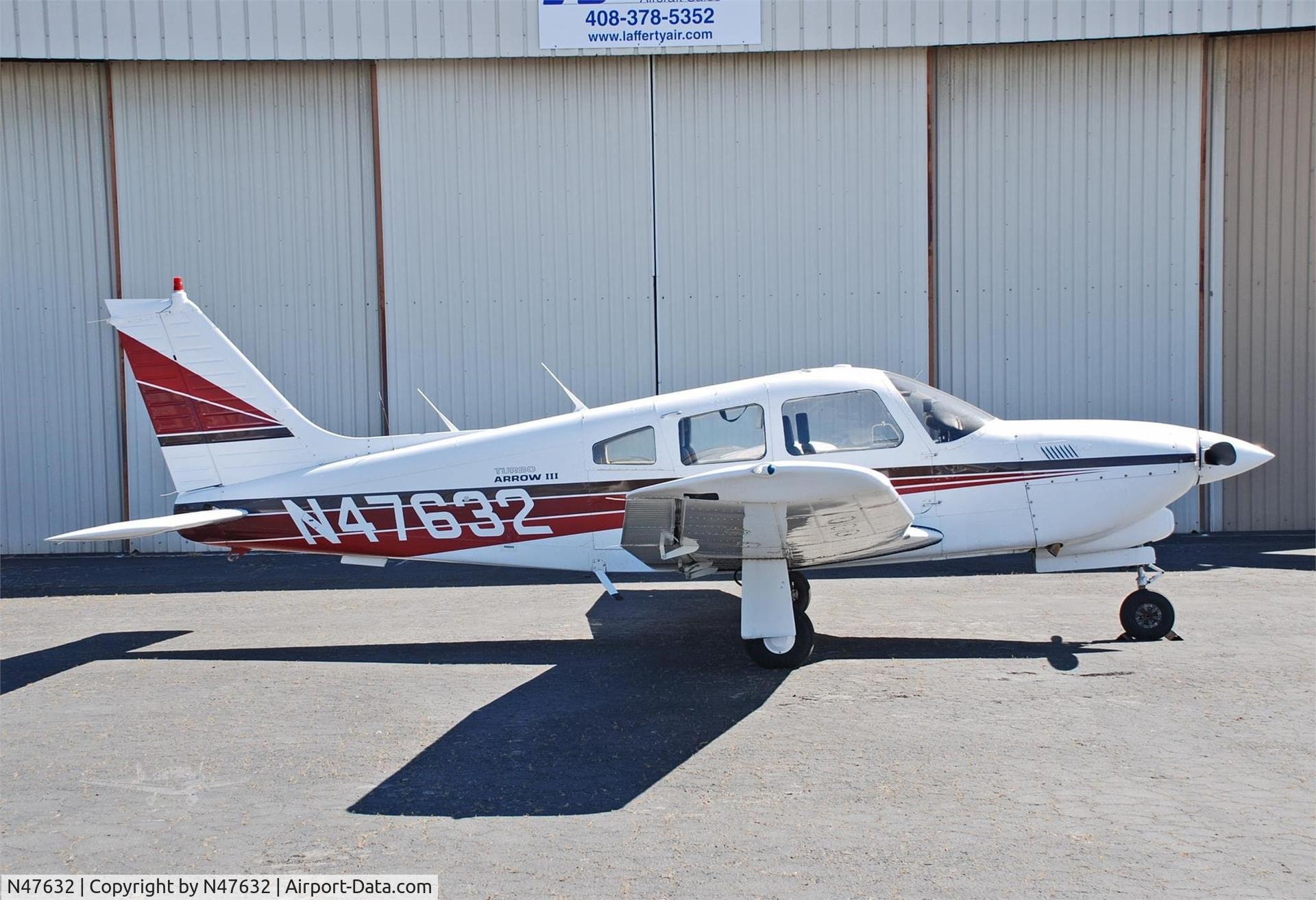 N47632, 1977 Piper PA-28R-201T Cherokee Arrow III C/N 28R-7703367, 1977 Piper PA-28R-201T