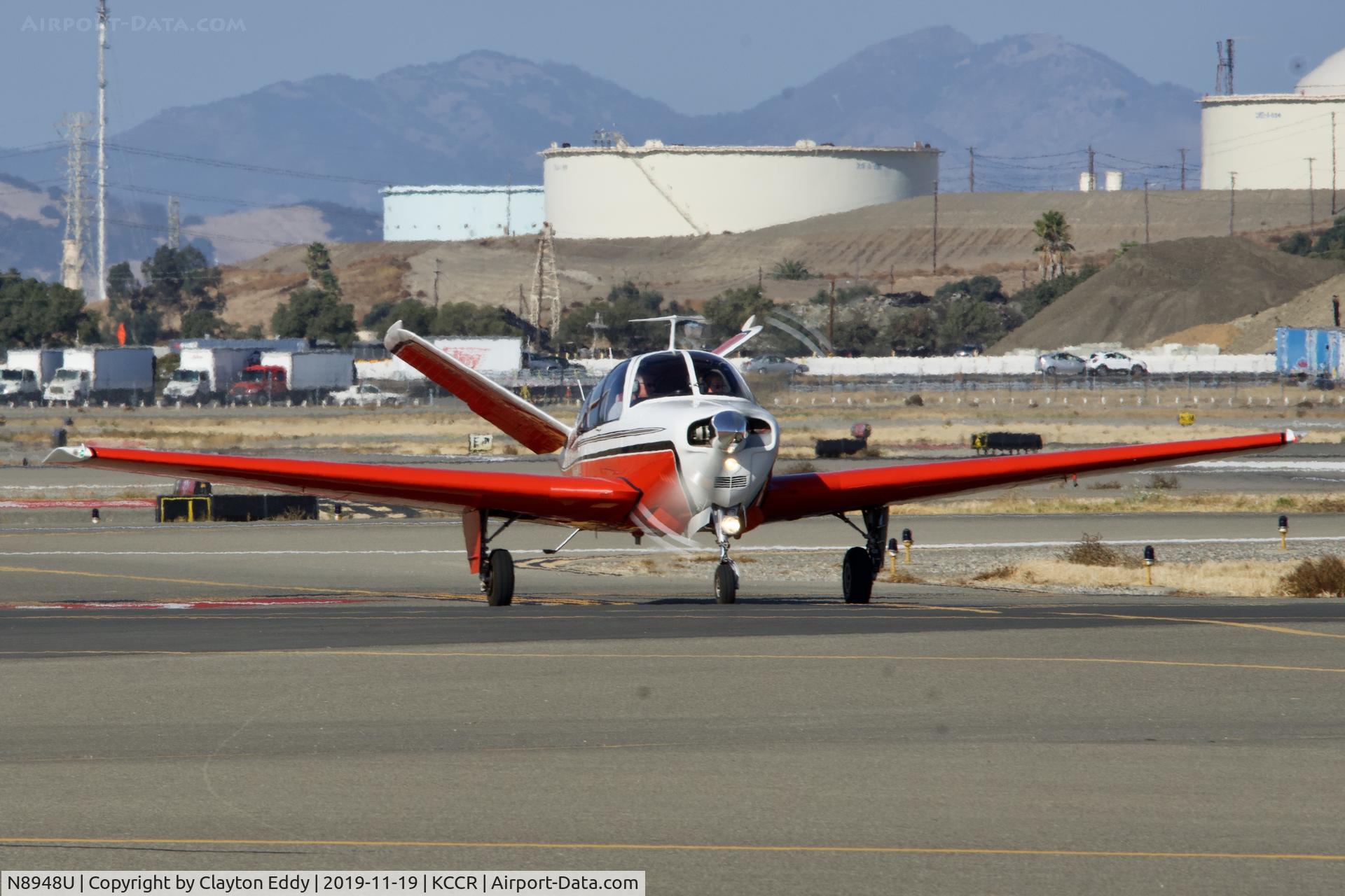 N8948U, 1965 Beech S35 Bonanza C/N D-7945, Buchanan Field Concord California 2019.