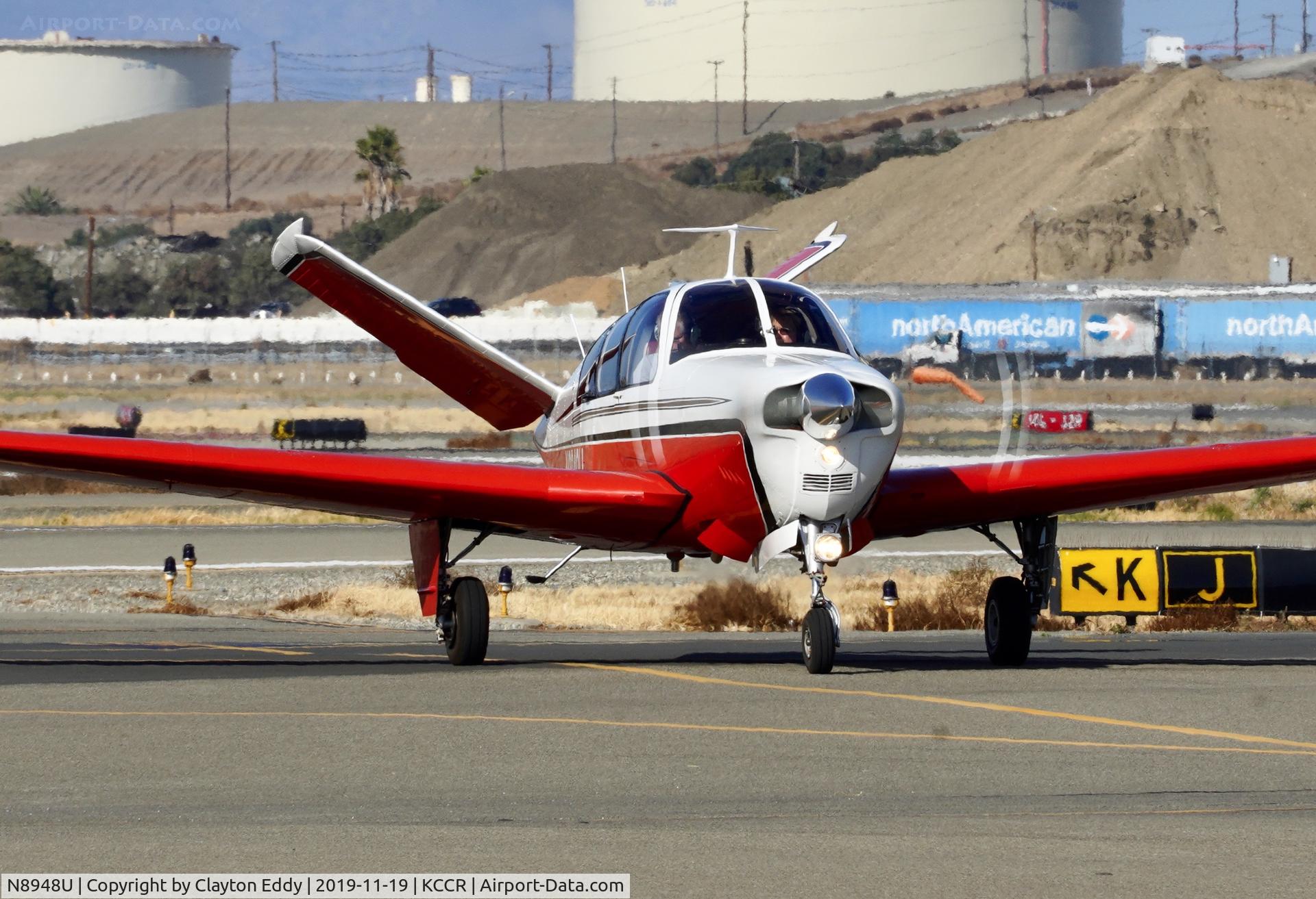 N8948U, 1965 Beech S35 Bonanza C/N D-7945, Buchanan Field Concord California 2019.