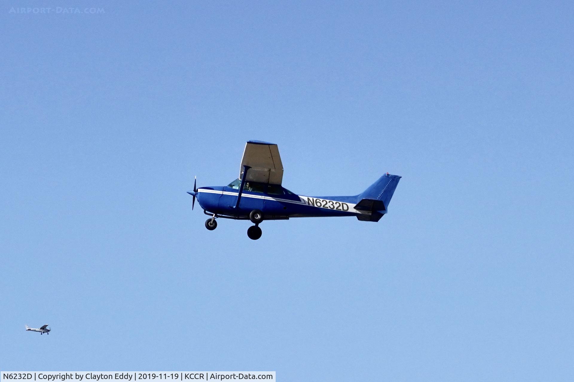 N6232D, 1979 Cessna 172N C/N 17272650, Buchanan Field Concord California 2019.