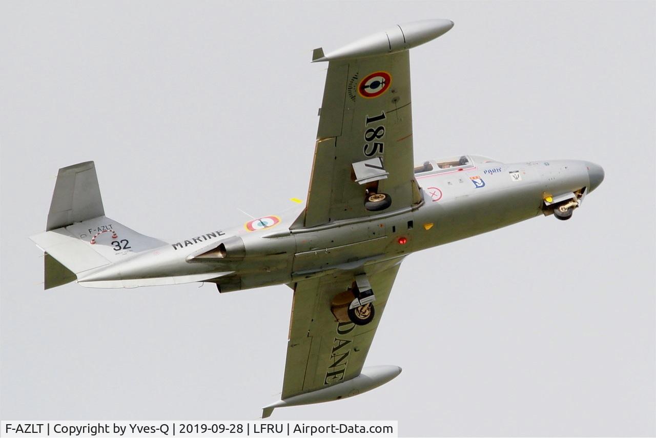 F-AZLT, 1958 Morane-Saulnier MS.760 Paris I C/N 32, Morane-Saulnier MS-760A, On display, Morlaix-Ploujean airport (LFRU-MXN) air show 2019