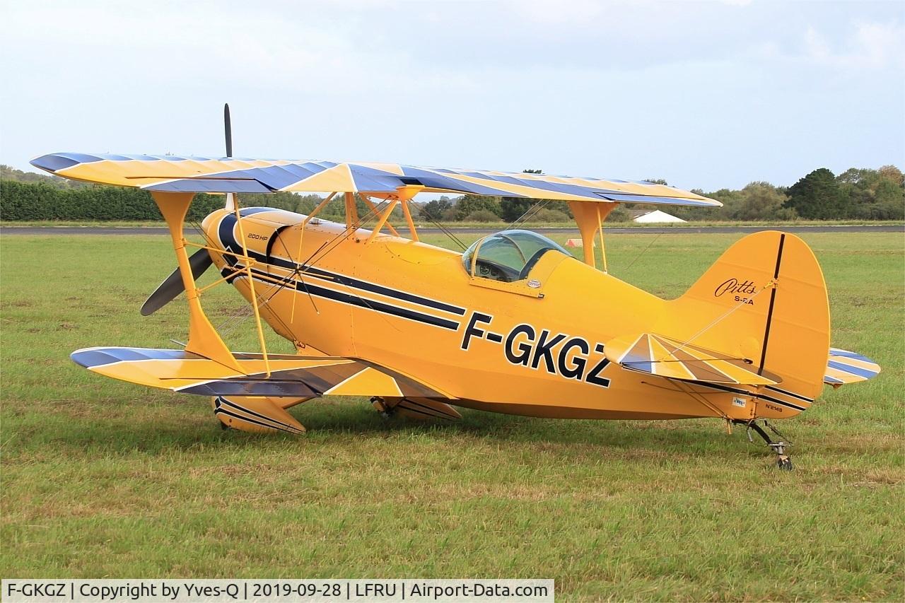 F-GKGZ, 1977 Pitts S-2A Special C/N 2149, Pitts S-2A Special, Static display, Morlaix-Ploujean airport (LFRU-MXN) air show 2019