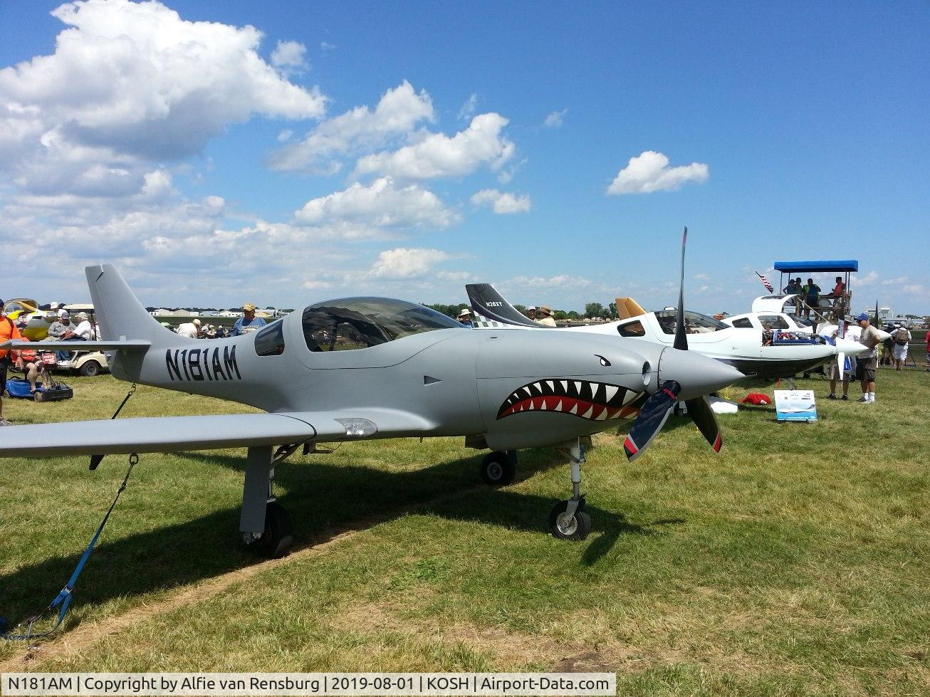 N181AM, Lancair Legacy C/N L2K-151, Photo taken by myself during the 2013 Airventure at Oshkosh Airshow