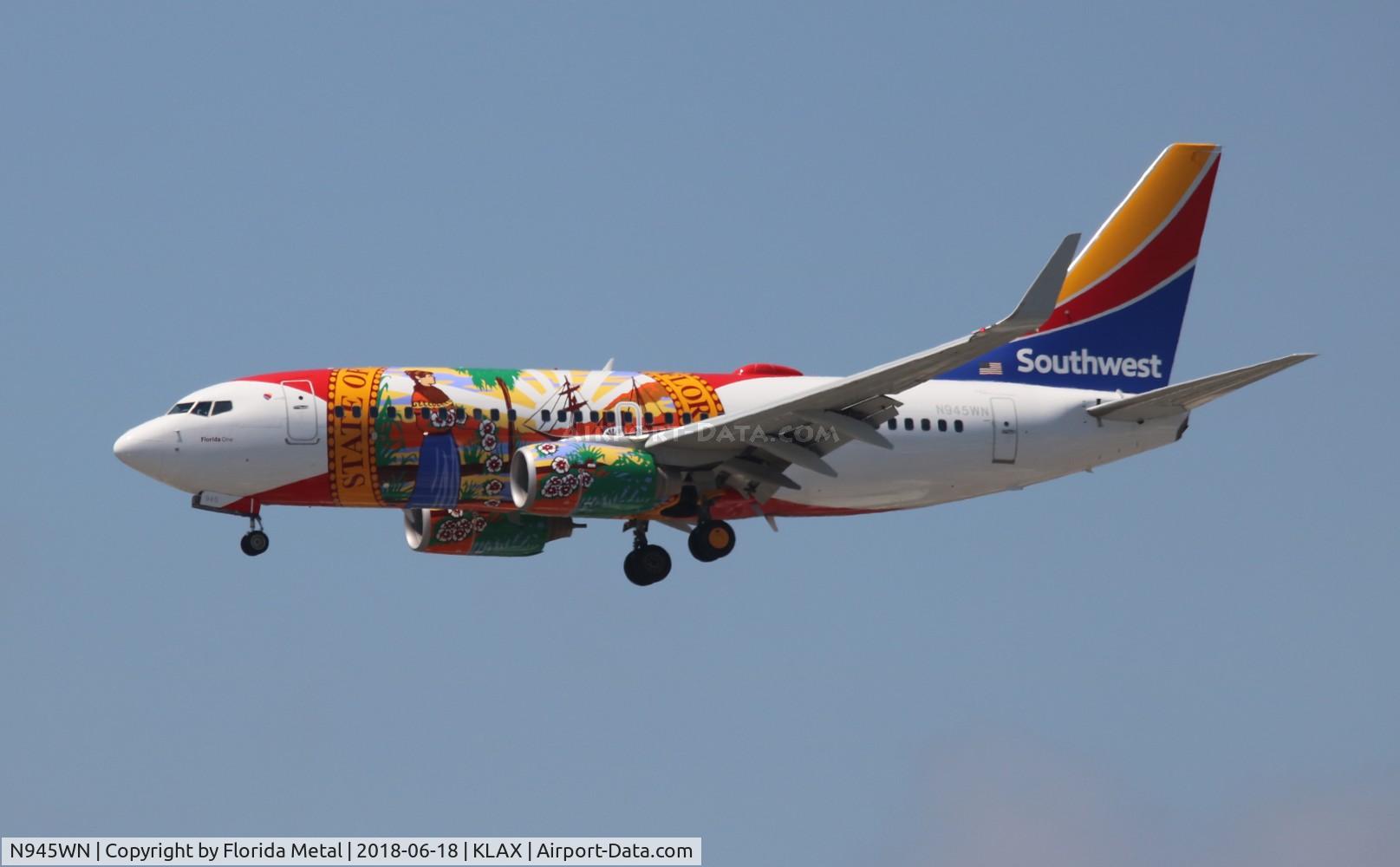 N945WN, 2010 Boeing 737-7H4 C/N 36660, florida One