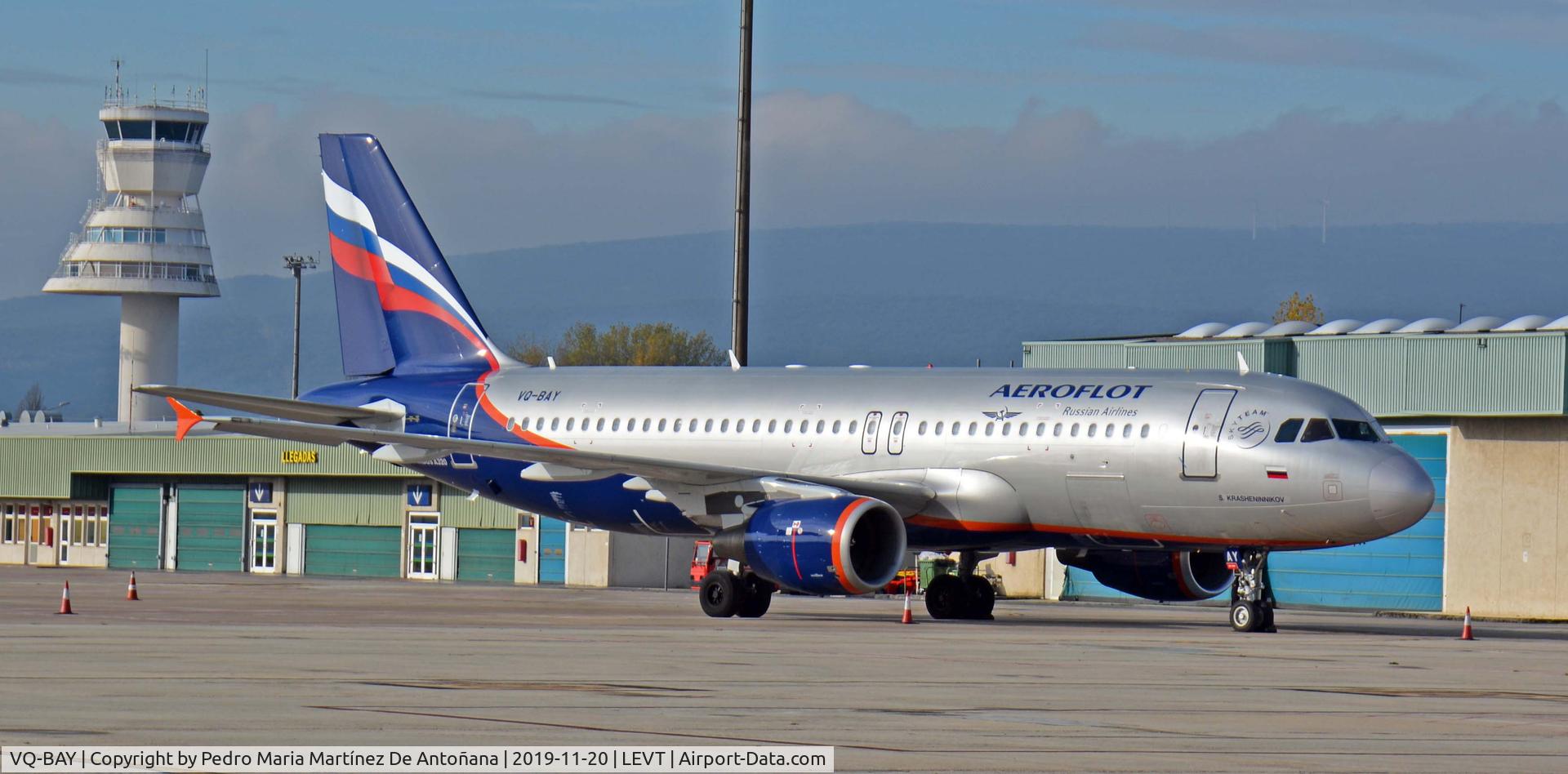 VQ-BAY, 2009 Airbus A320-214 C/N 3786, Aeropuerto de Foronda - Vitoria-Gasteiz - Euskadi - España